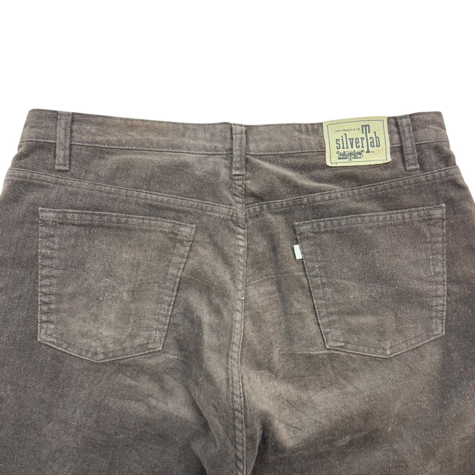 Vintage Levi’s Silver Tab Denim Pants Brown