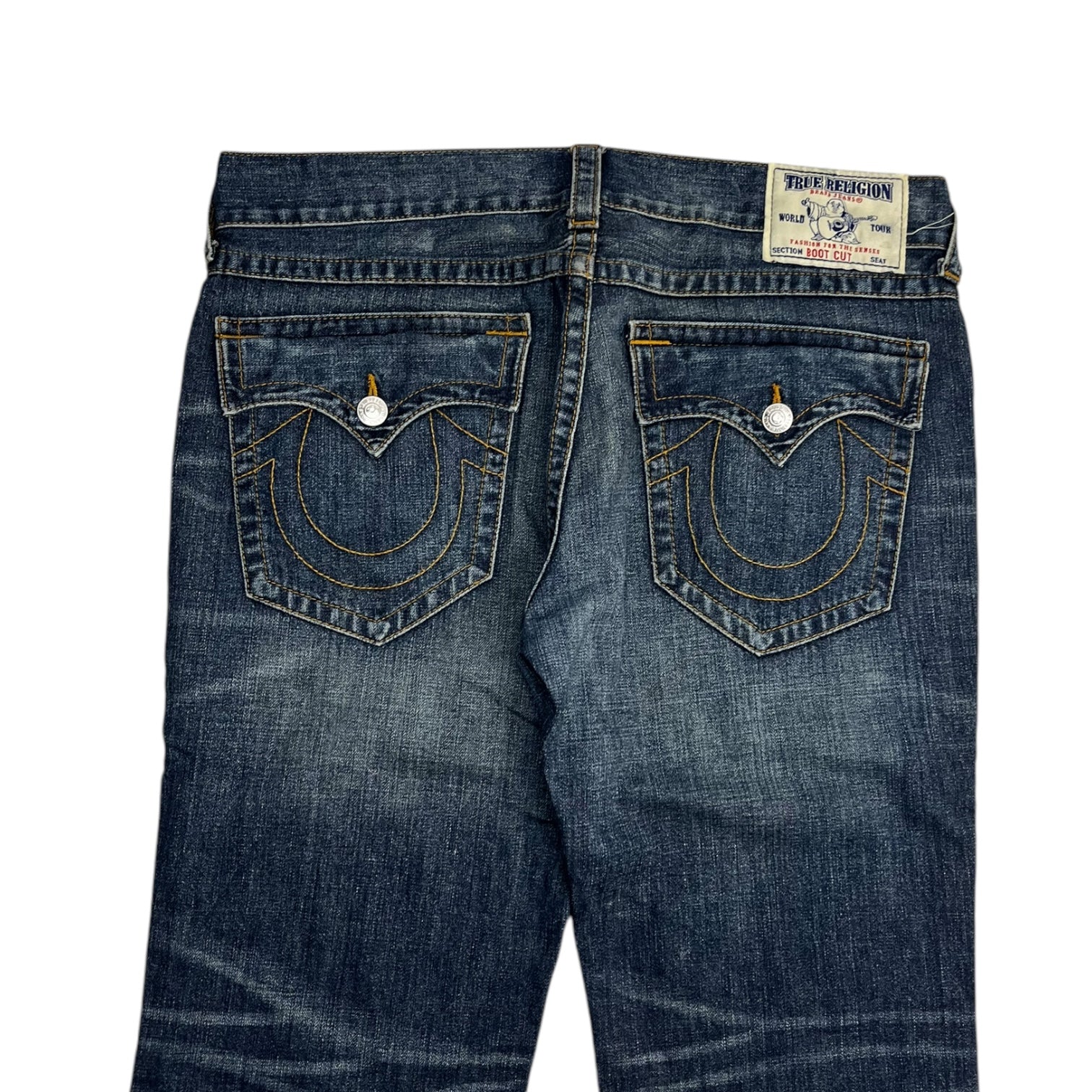 Vintage Y2K True Religion Cryd Mud Slinger Bootcut Denim