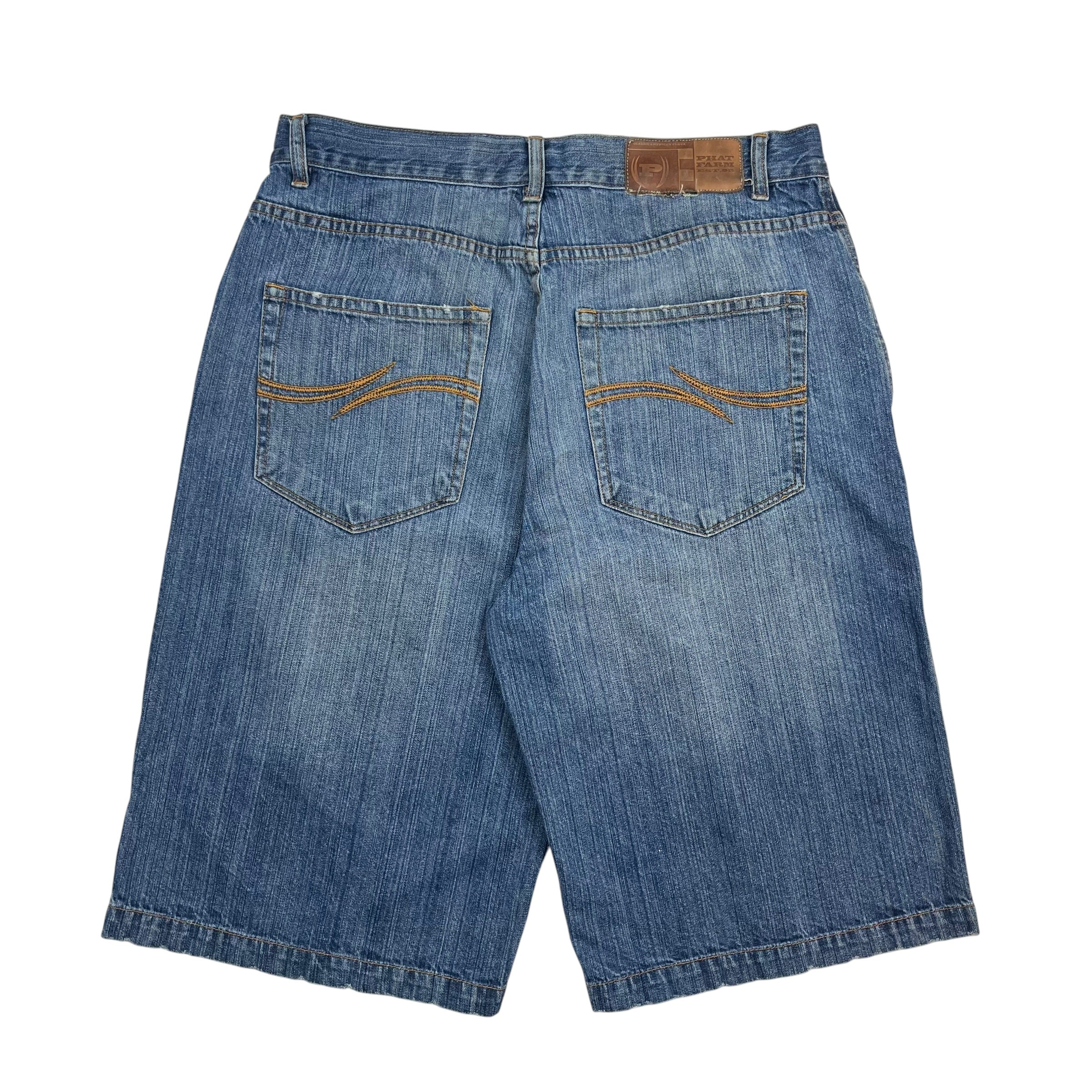 Vintage Y2K Phat Farm Denim Shorts