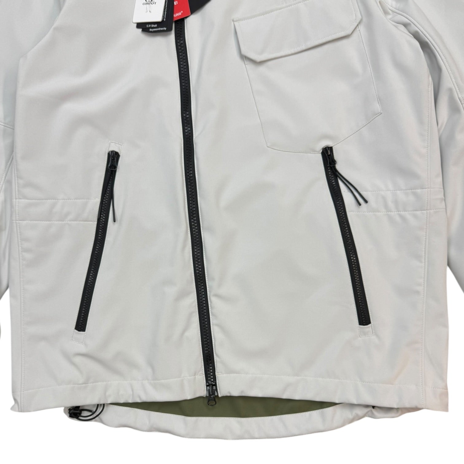 C.P. Company C.P. Shell Goggle Jacket White