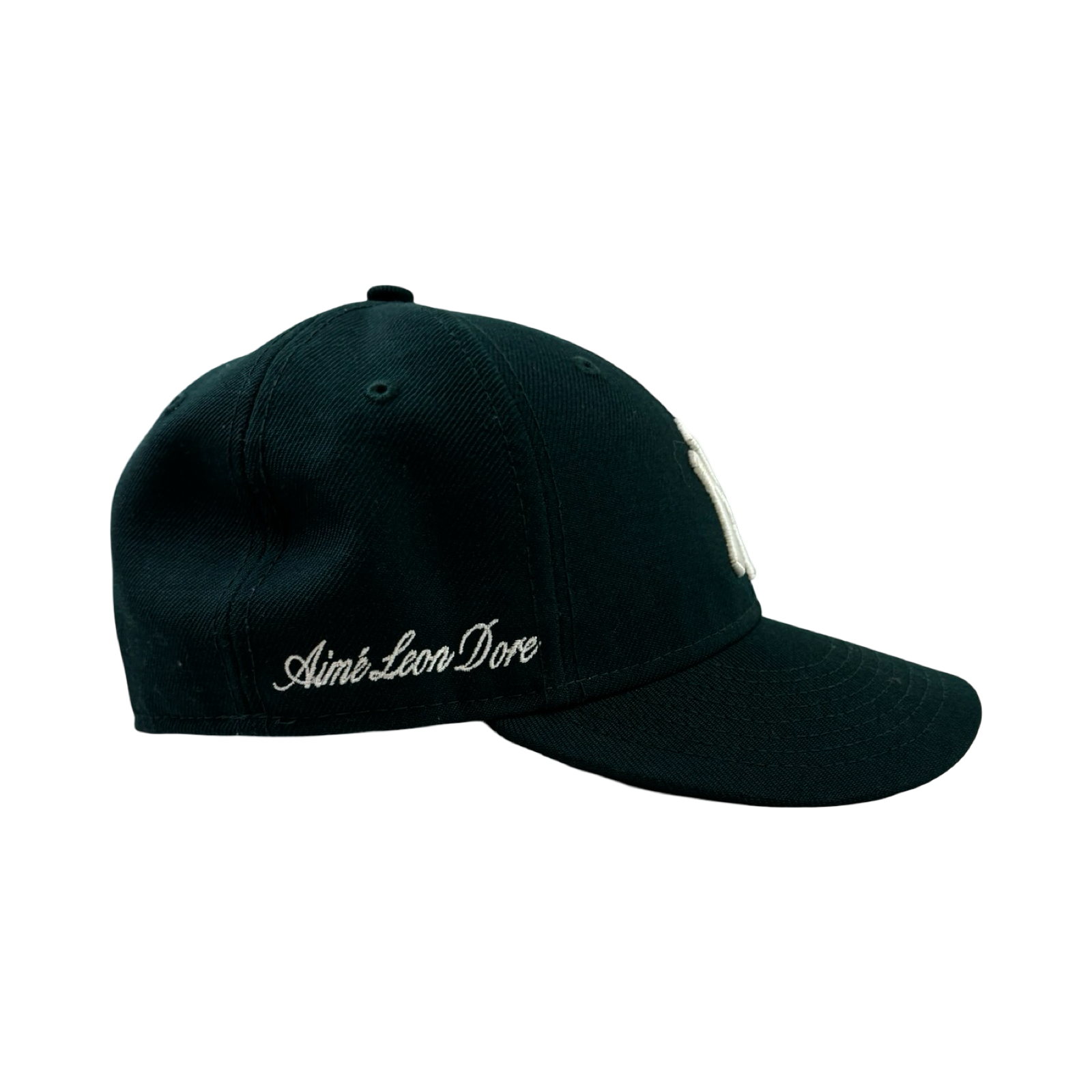 Aime Leon Dore x New Era Chain Stitch Yankees Hat Dark Green