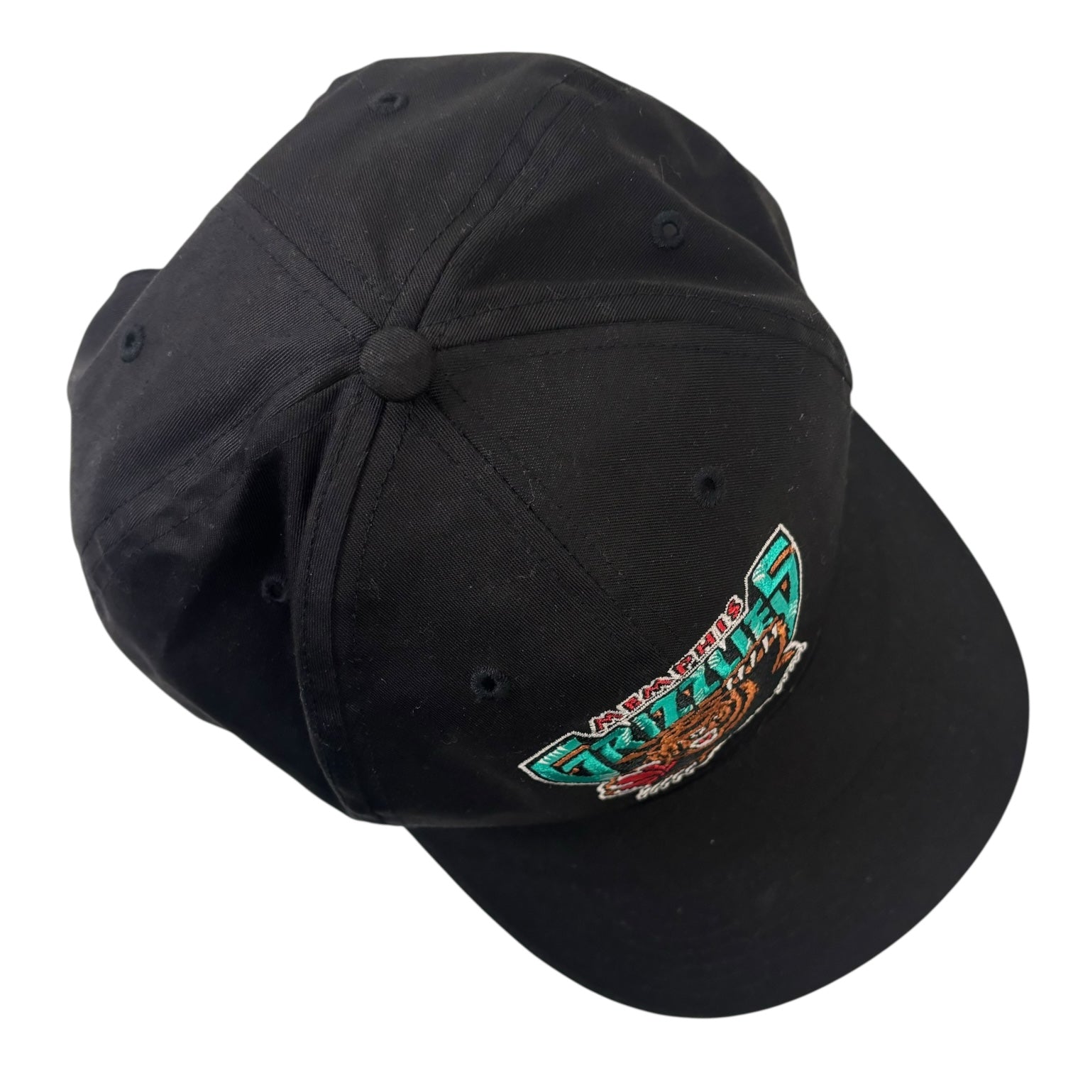 Vintage Memphis Grizzlies Snapback Hat Black