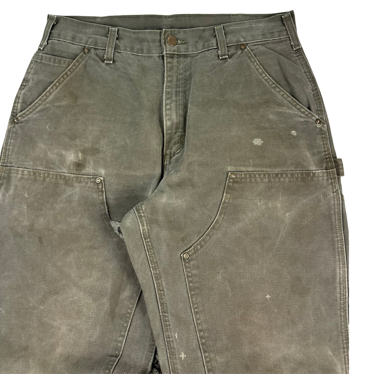 Vintage Carhartt Carpenter Double Knee Pant Moss Green