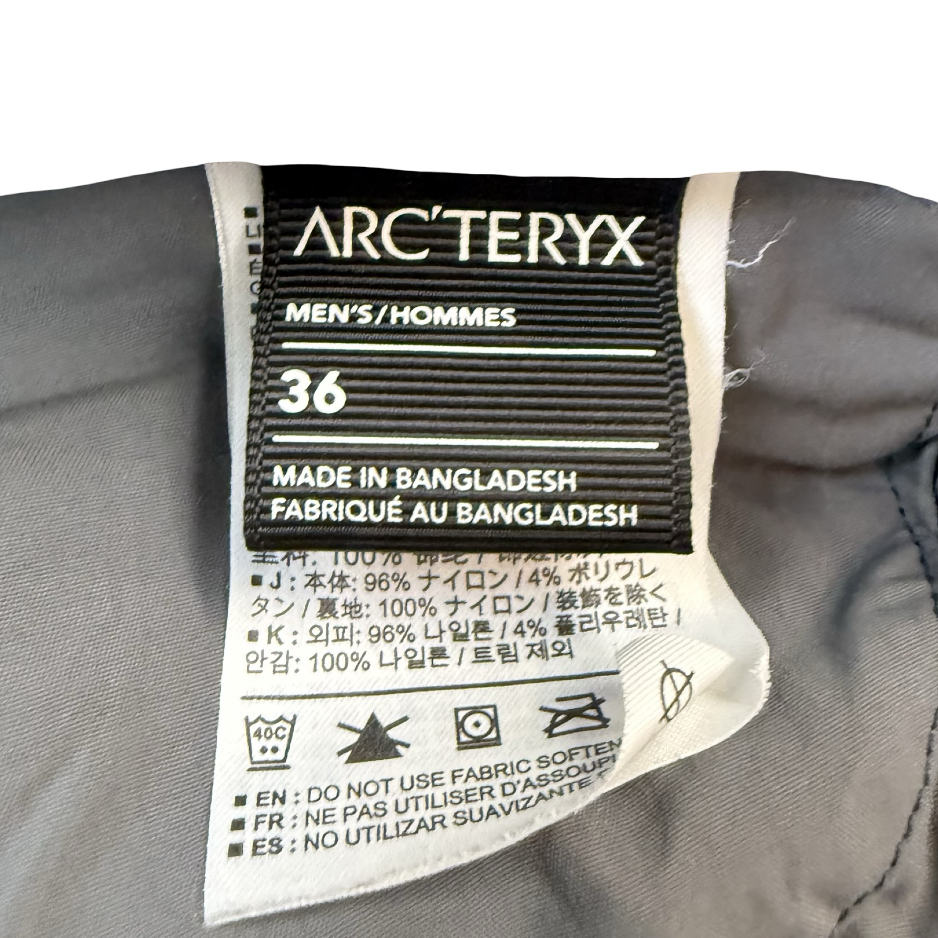 Arc’teryx Hiking Pants Blue