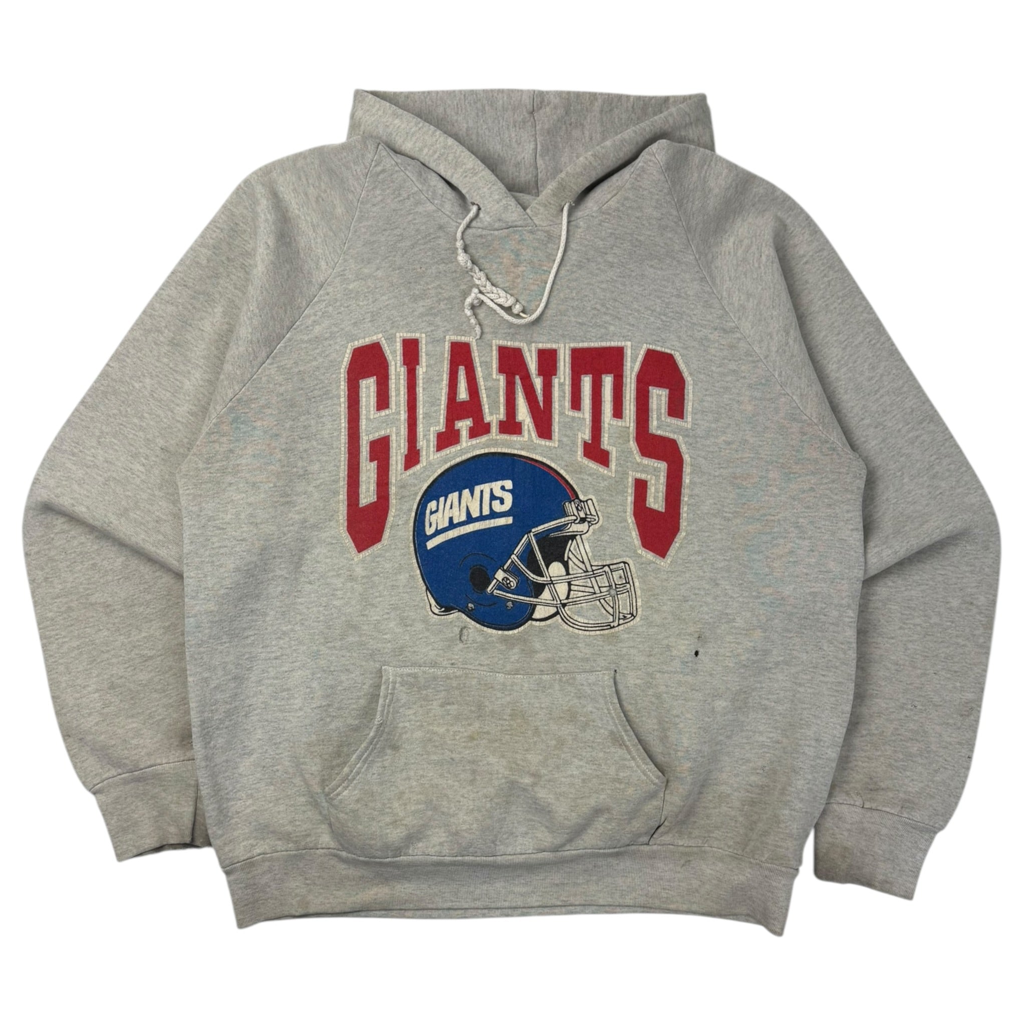 Vintage New York Giants Pullover Hoodie Grey