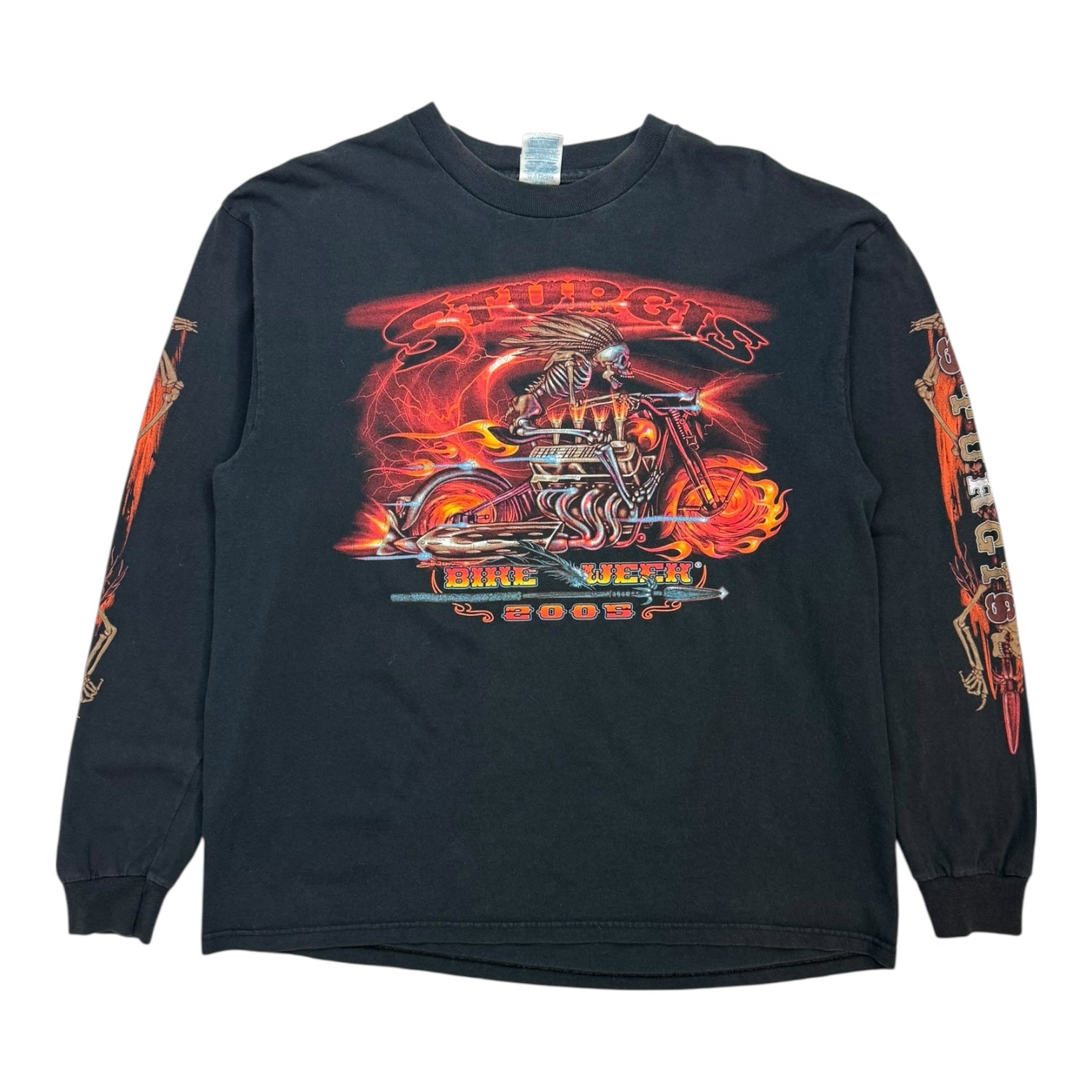 2005 Sturgis Bike Rally L/S Tee Black