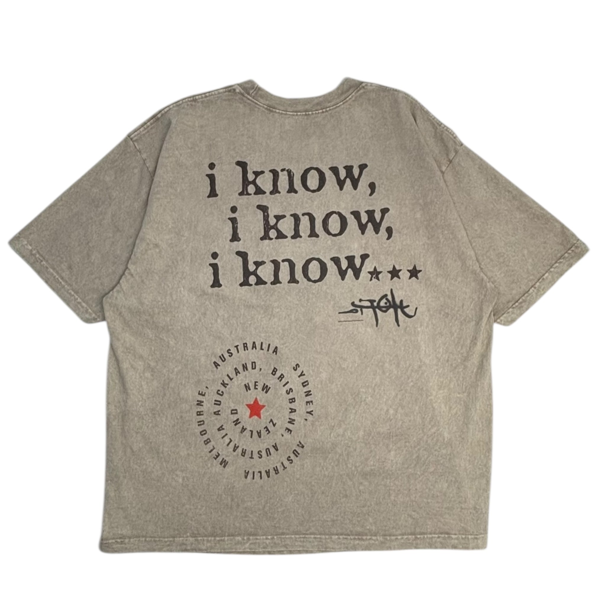 Travis Scott Utopia ‘I Know’ T-Shirt Sand