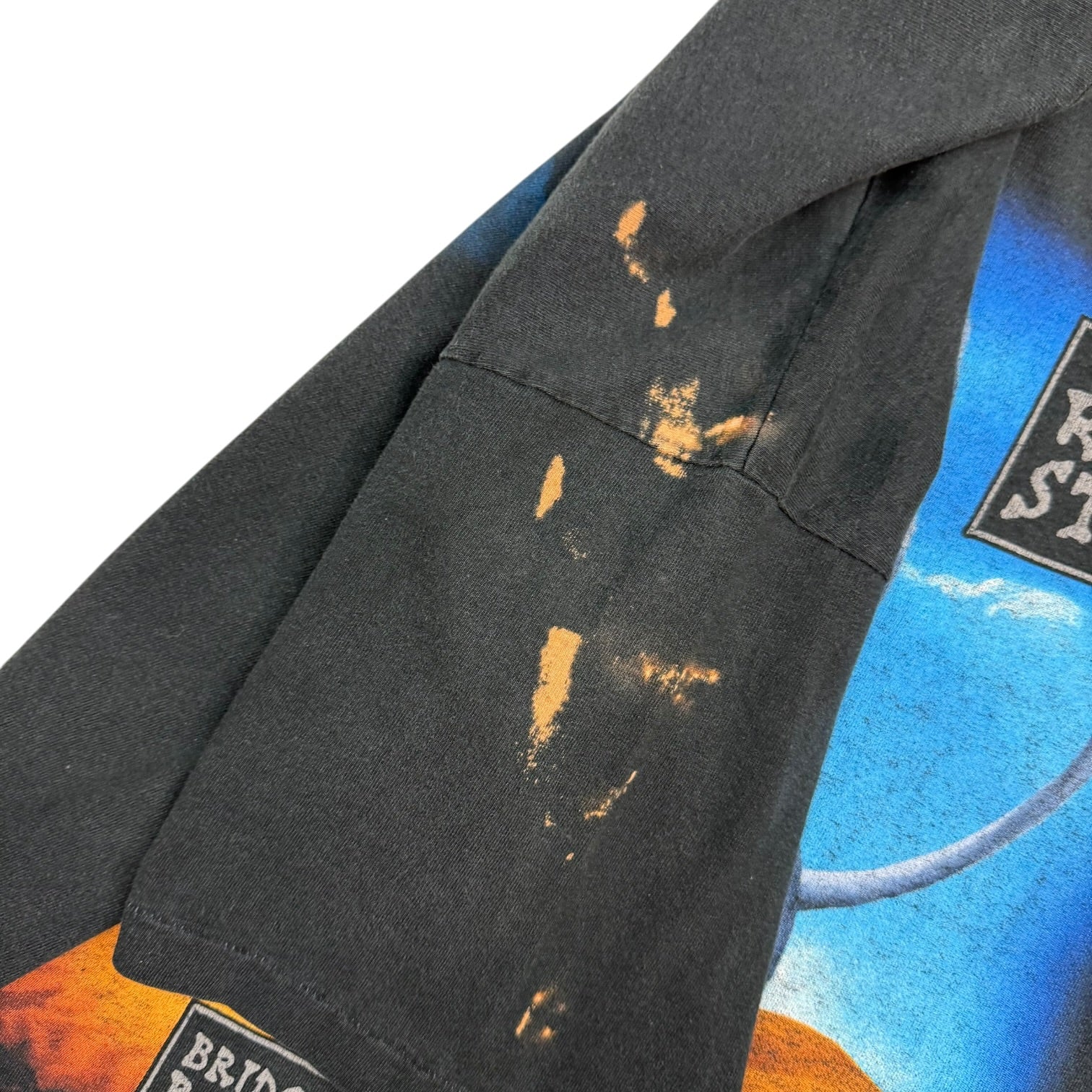 1998 The Rolling Stones Bridges To Babylon World Tour Tee Black
