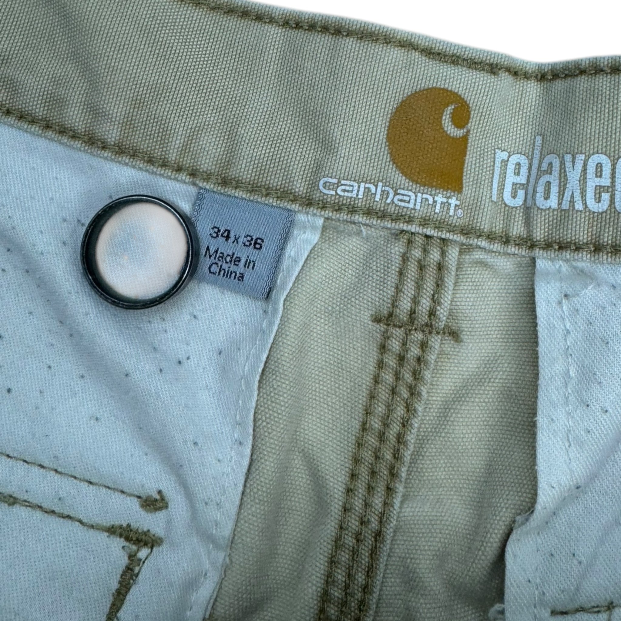 Carhartt Cargo Pants Off White/Cream