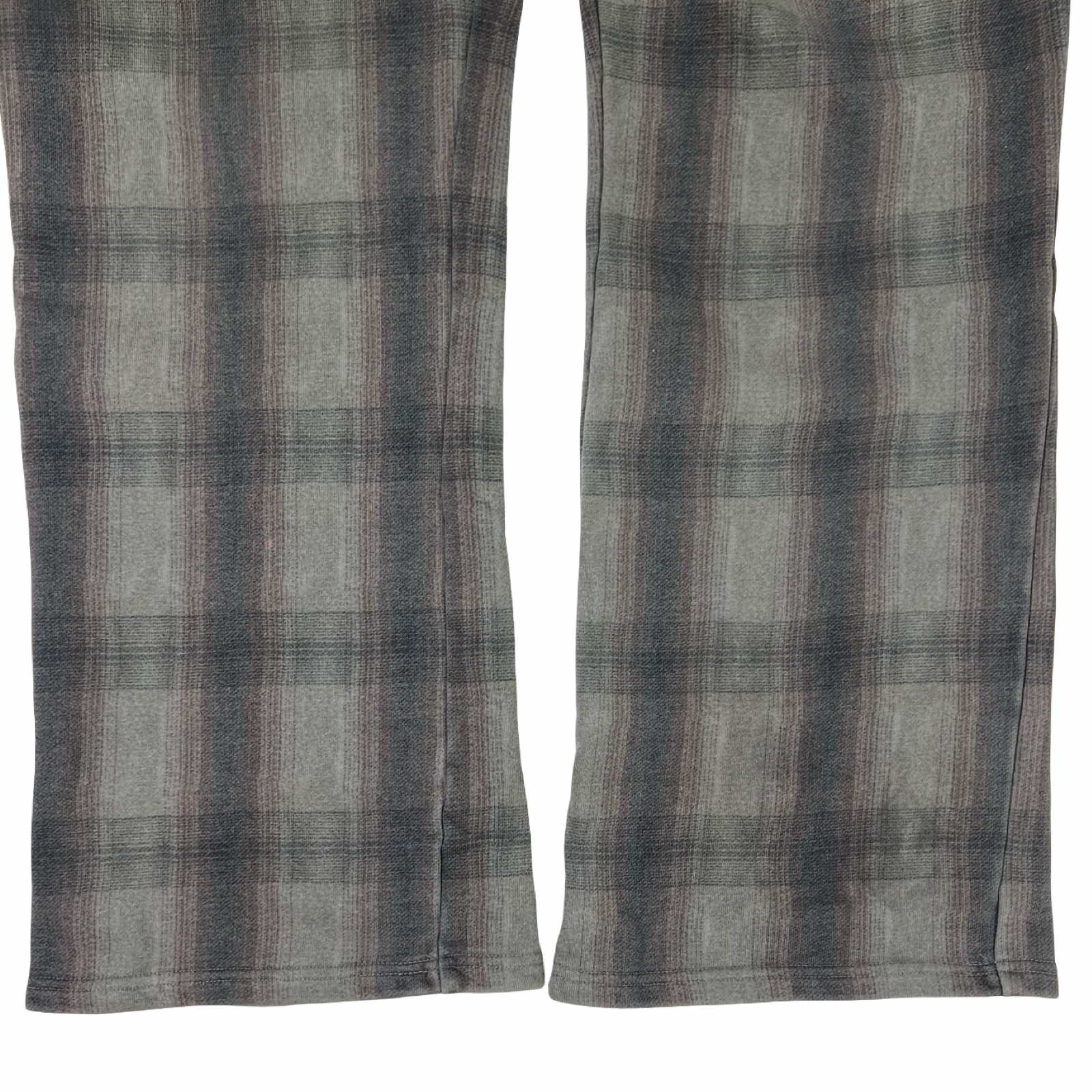 Basketcase Plaid Sweatpant Grey