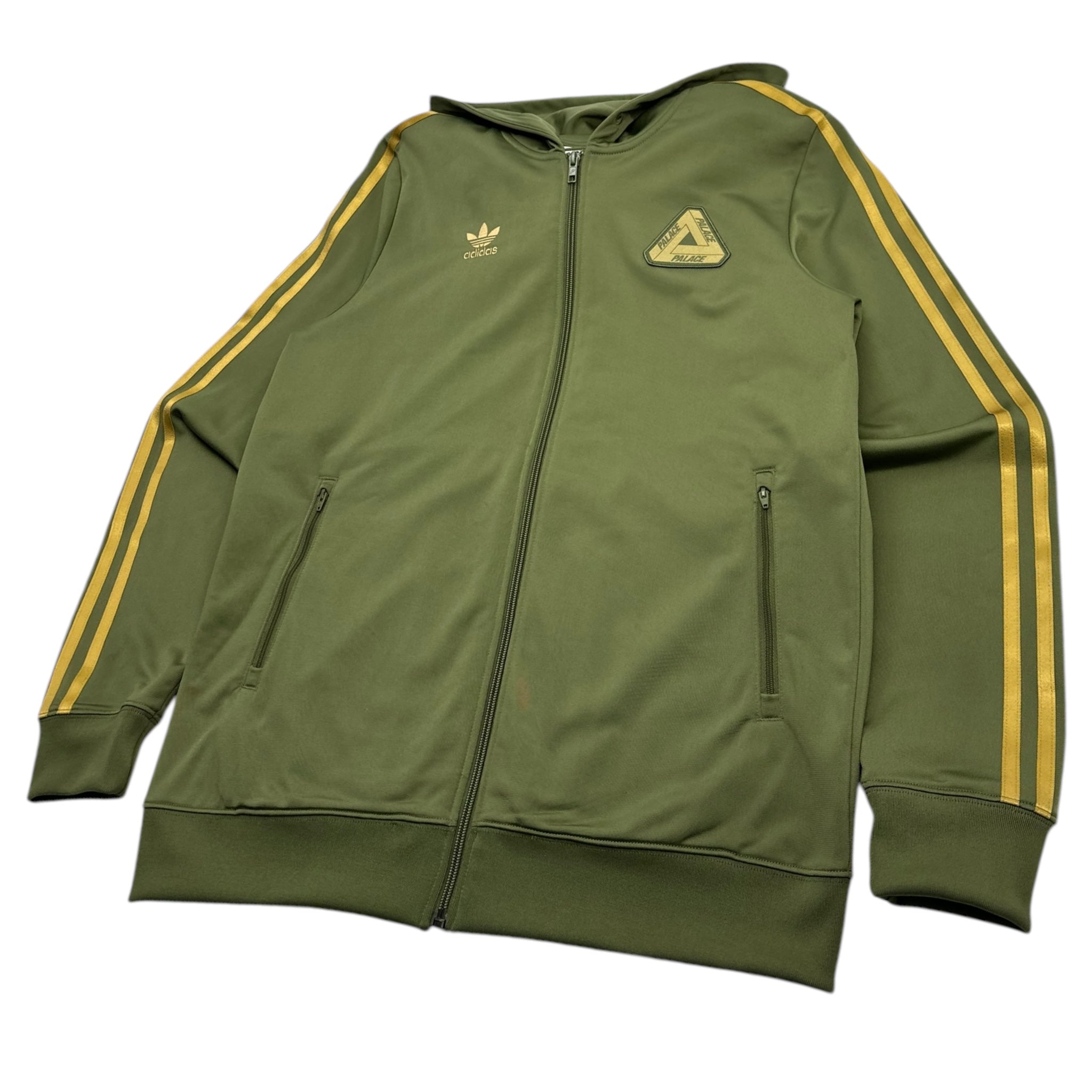 Palace x Adidas Track Jacket Olive Green