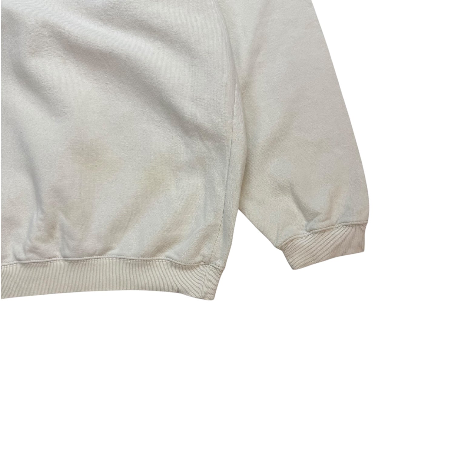 Vintage Nike V Neck Sweater Light Cream