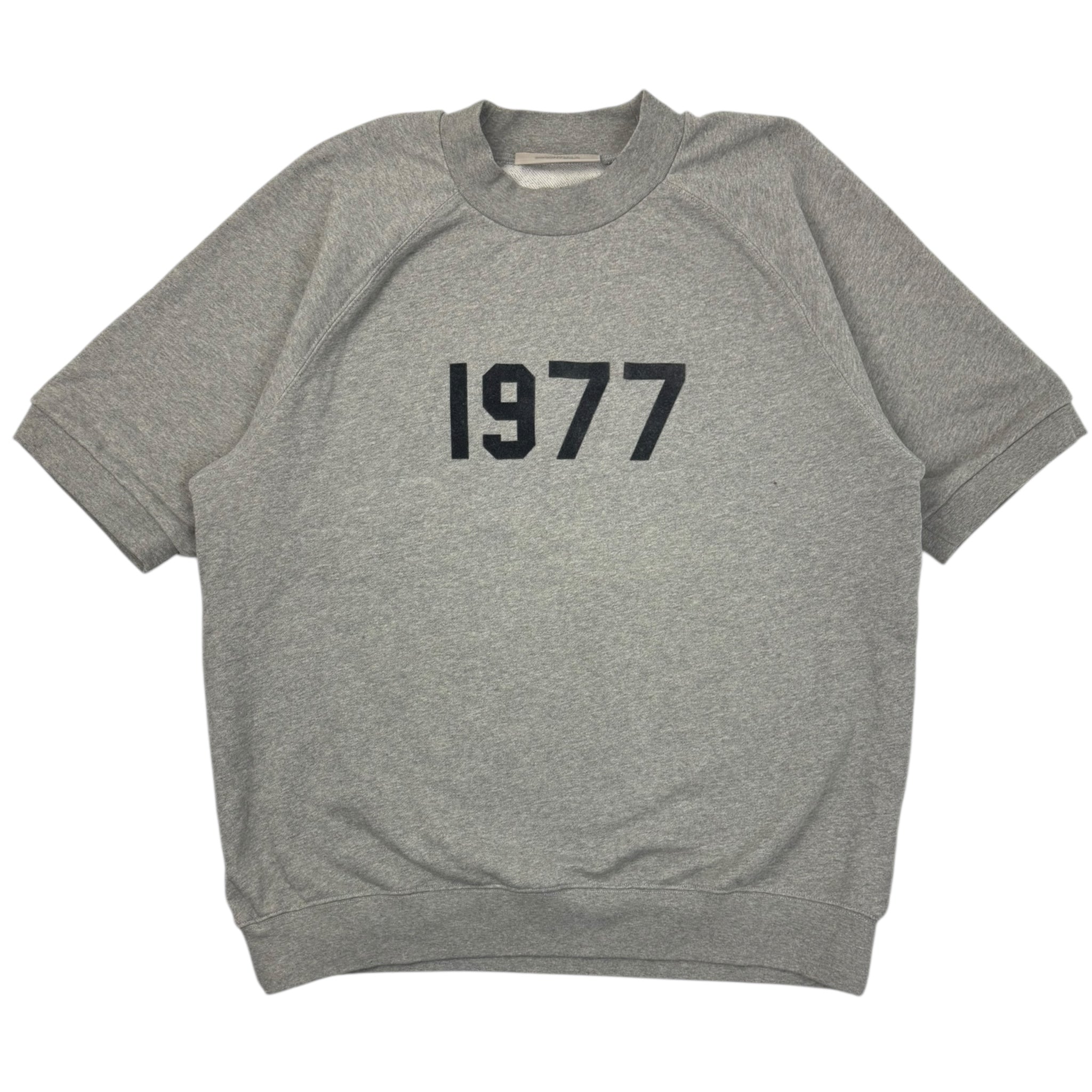 Fear of God Essentials Short-Sleeve Sweatshirt Dark Oatmeal