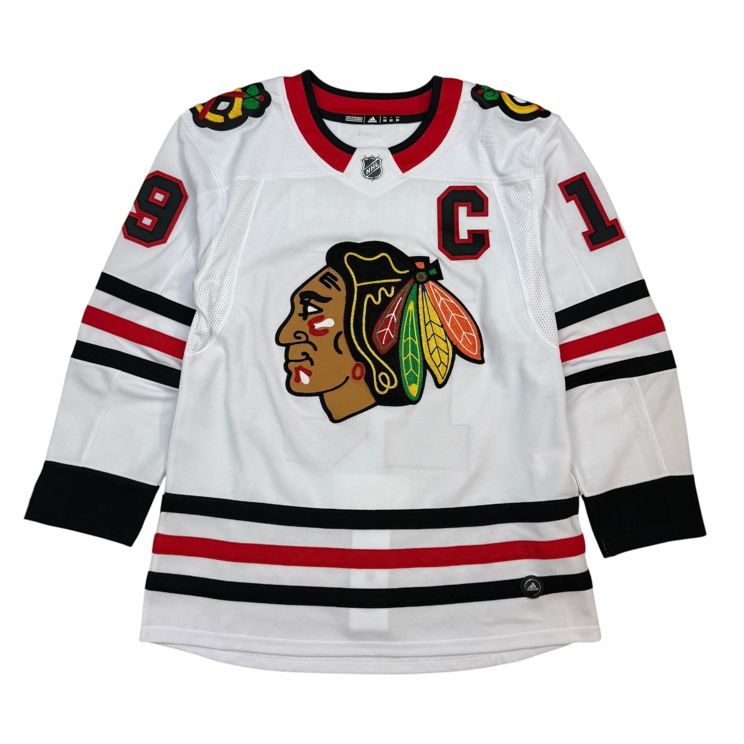 Chicago Blackhawks Johnathan Toews Away Jersey White