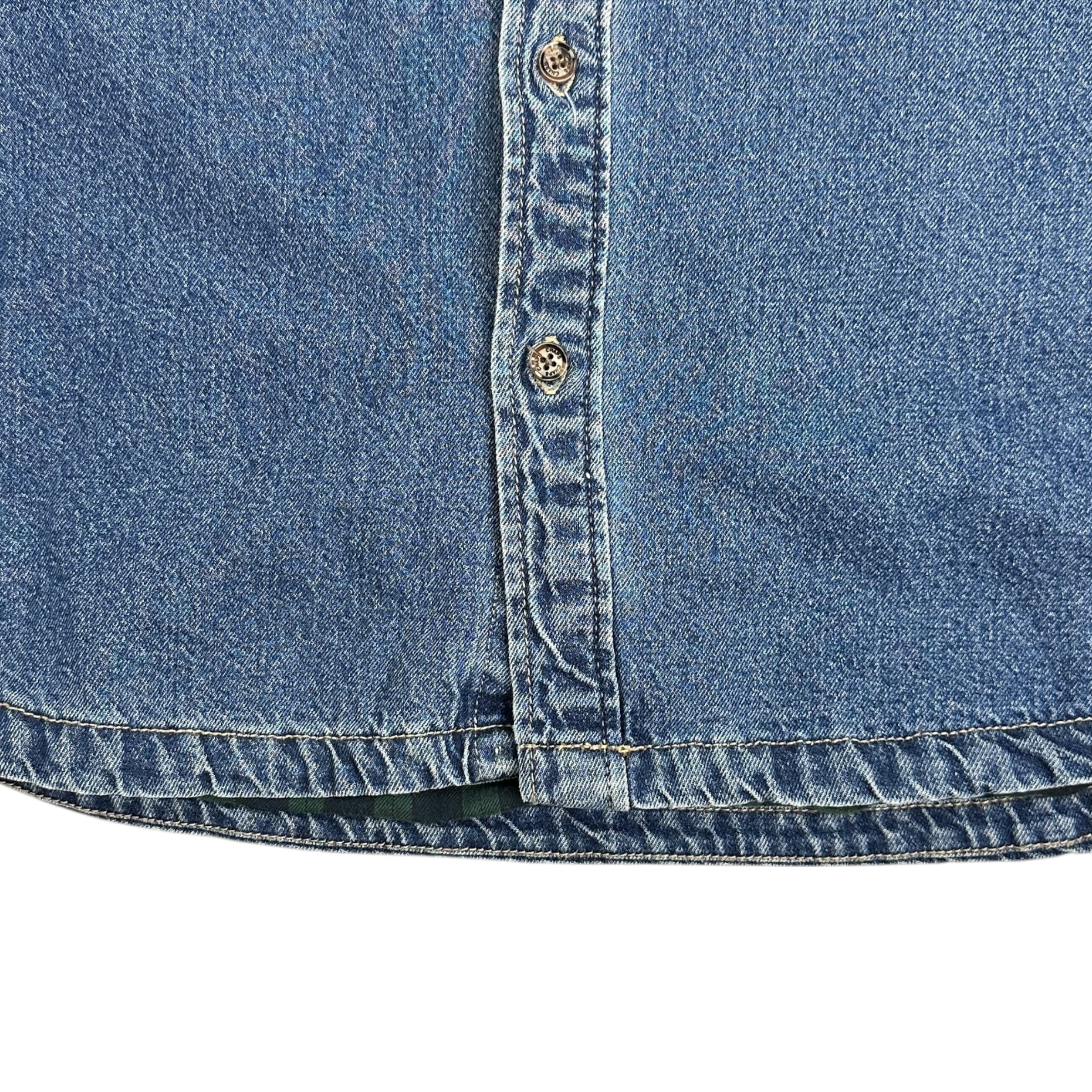 Vintage Chaps Ralph Lauren Insulated Denim Button Up