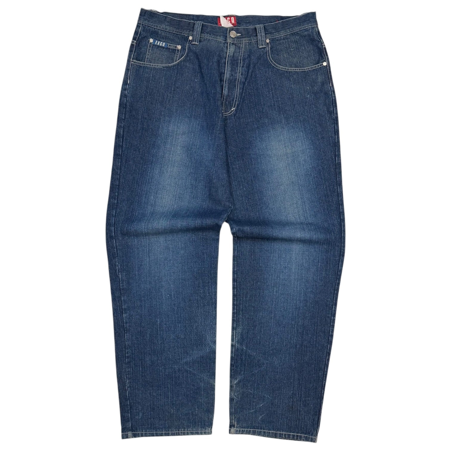 Vintage EXCO Baggy Denim Pants Dark Wash