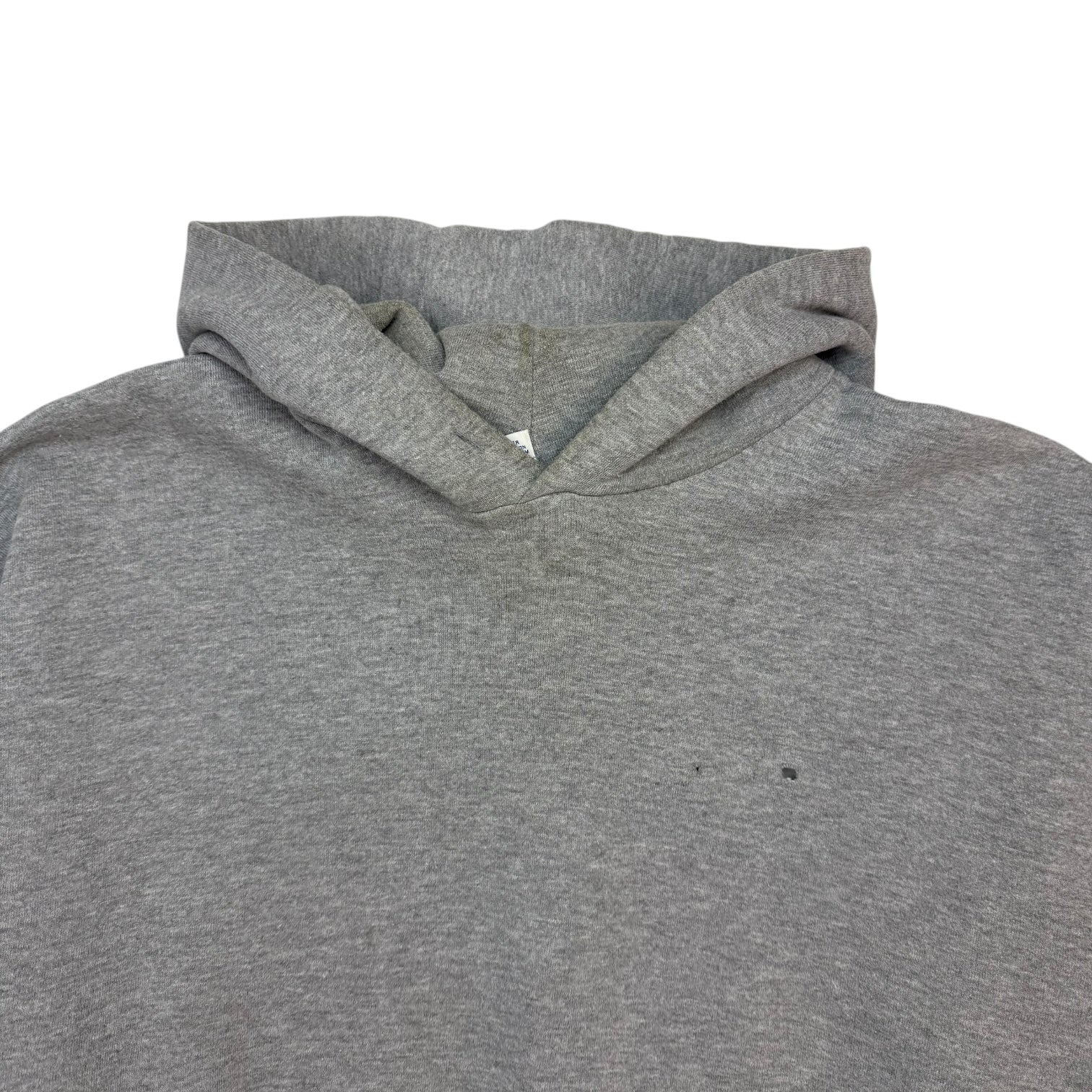 Vintage Russell Athletic Blank Hoodie Grey