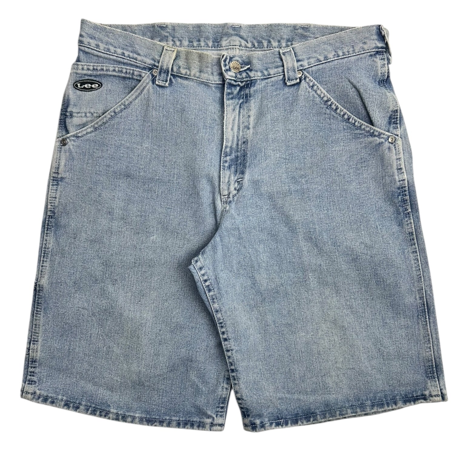 Vintage LEE Riveted Jorts Light Wash