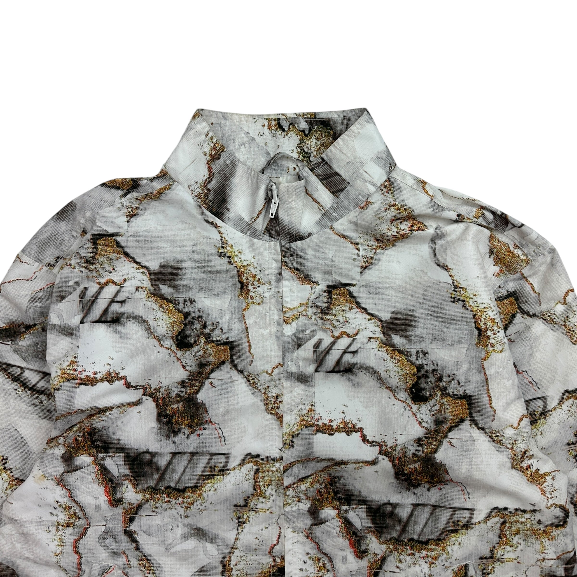 FW20 Supreme Marble Track Jacket White