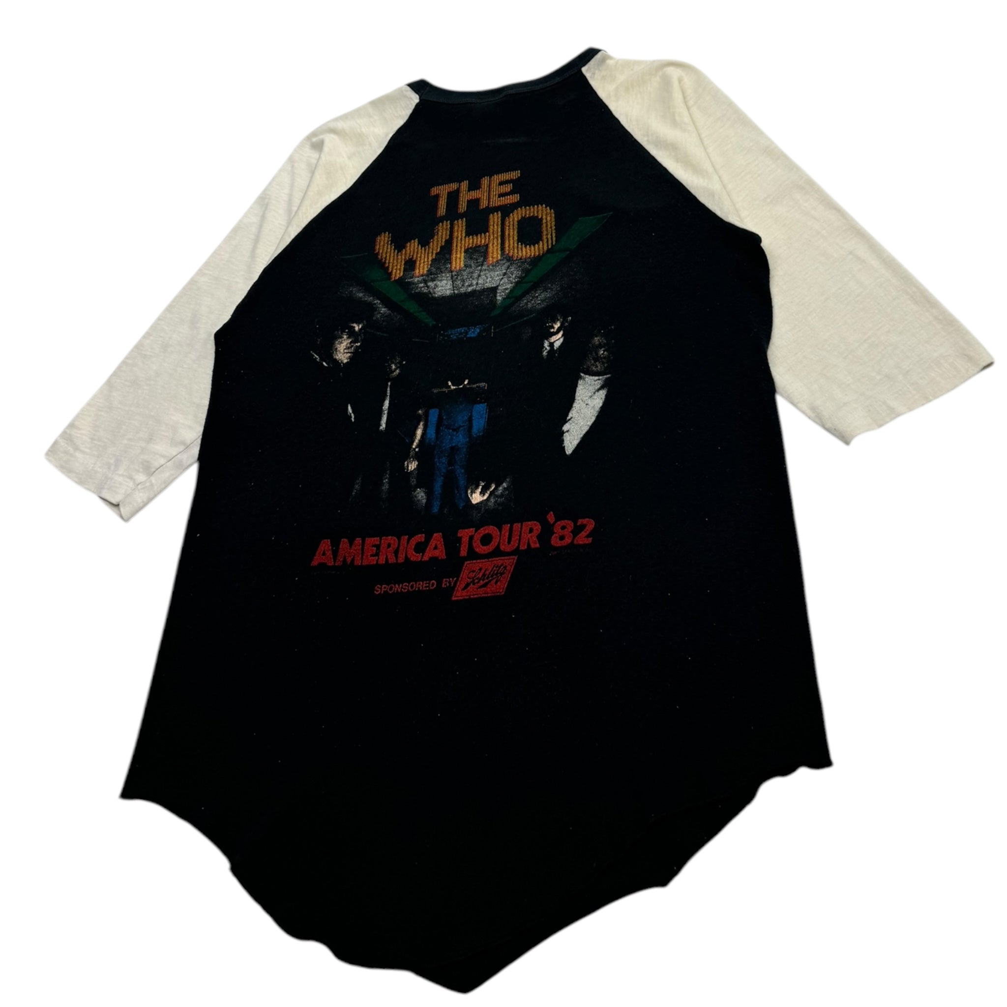 1982 The Who North American Tour Raglan T-Shirt