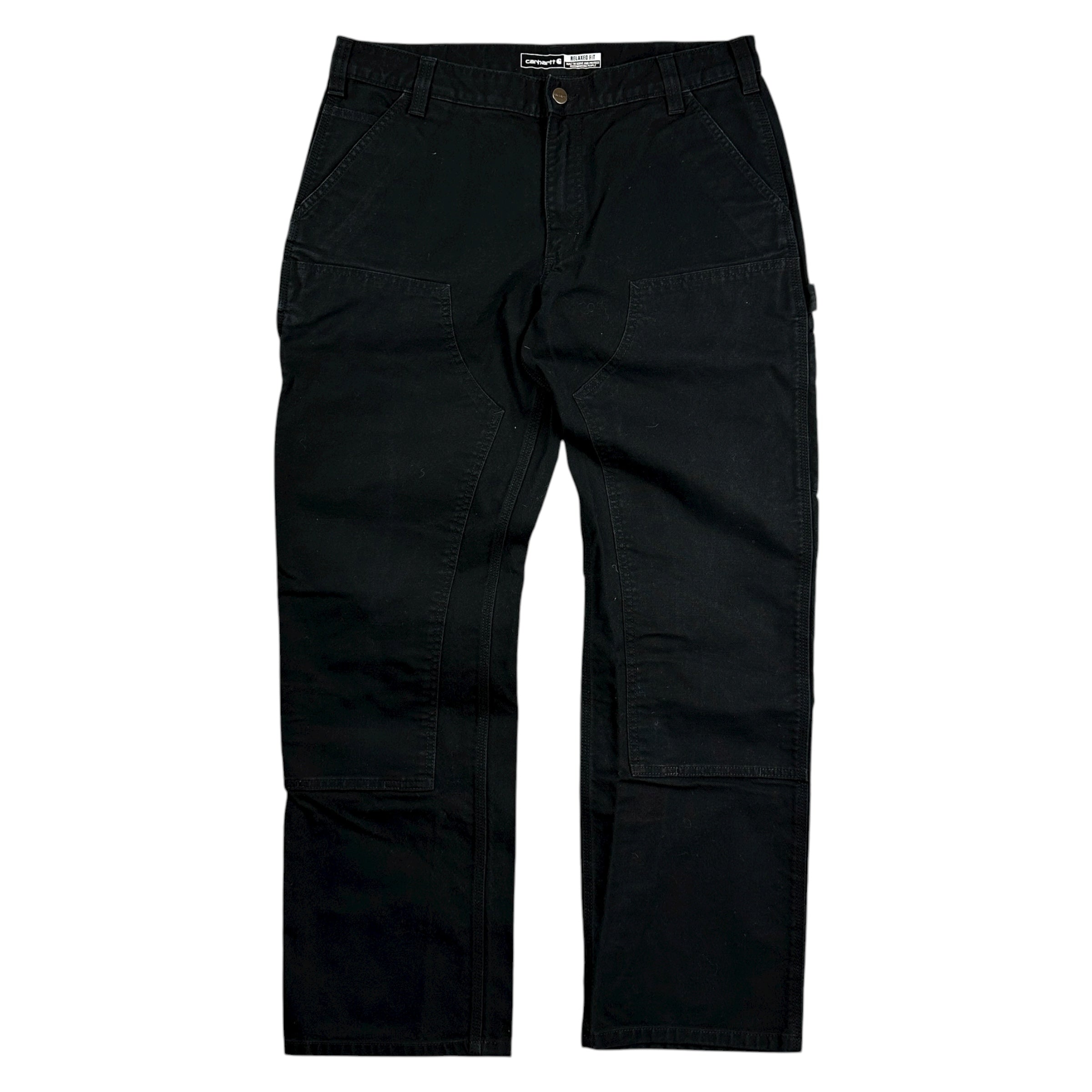 Carhartt Double Knee Cargo Pants Black