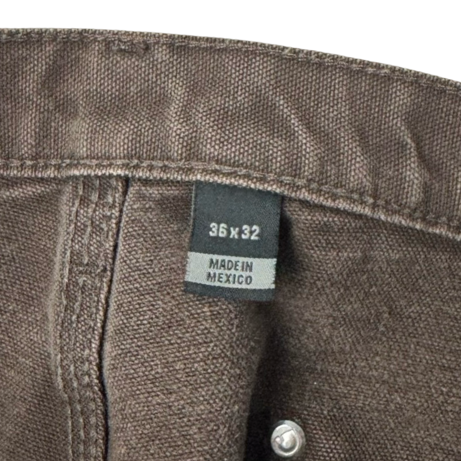 Dark Brown Carhartt Double Knee Bottoms