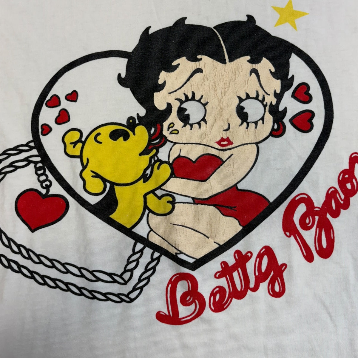 Vintage Betty Boop T-Shirt White
