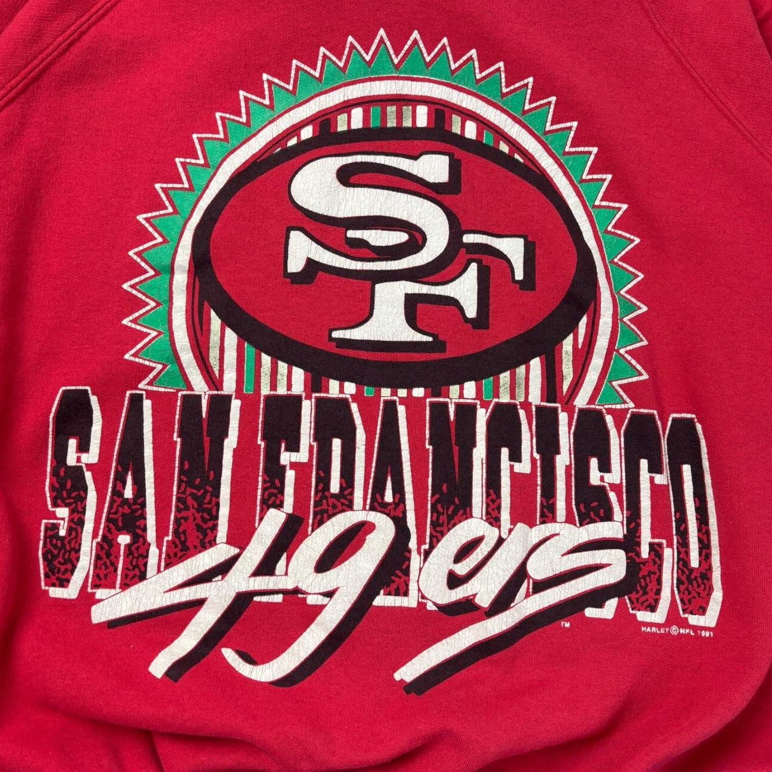 1991 NFL San Francisco 49ers Pullover Hoodie