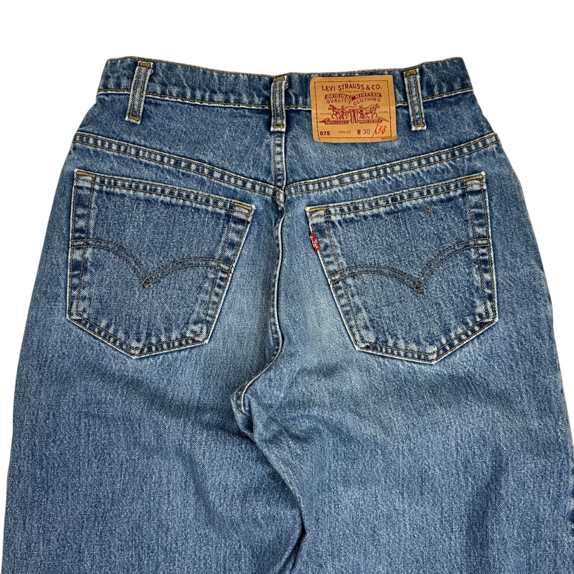 Vintage Levis 575 Wide Leg Denim