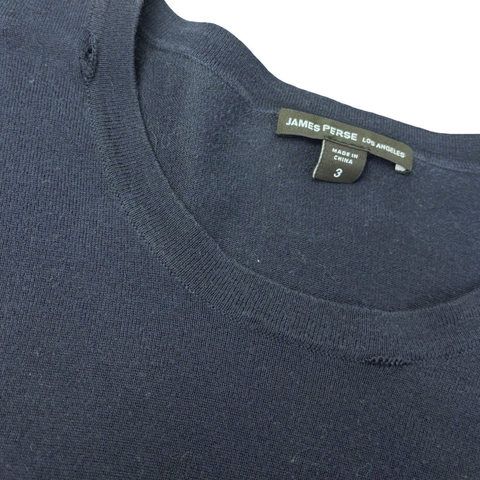 James Perse Cashmere Sweater Navy