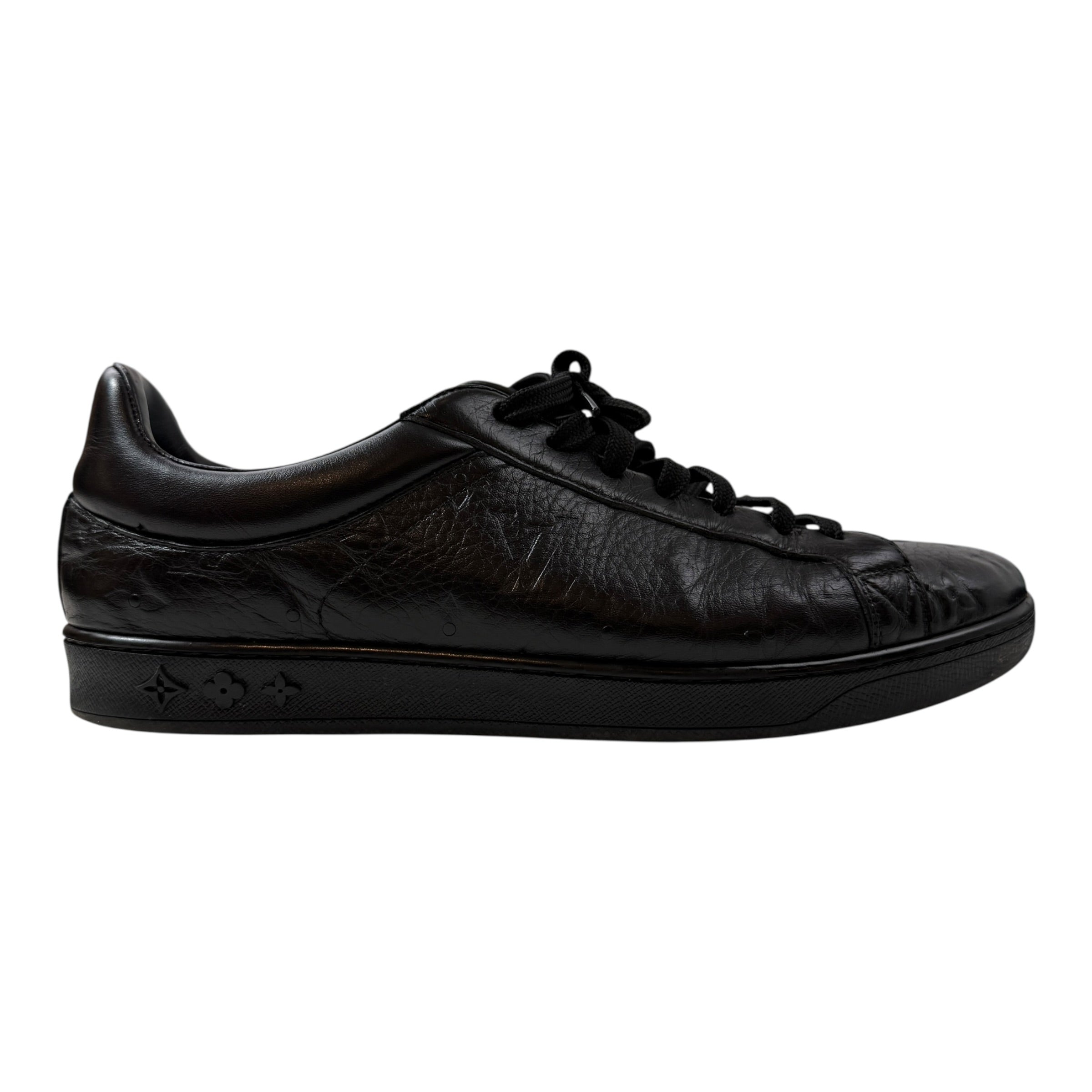 Louis Vuitton Luxembourg Embossed Monogram Sneaker Black