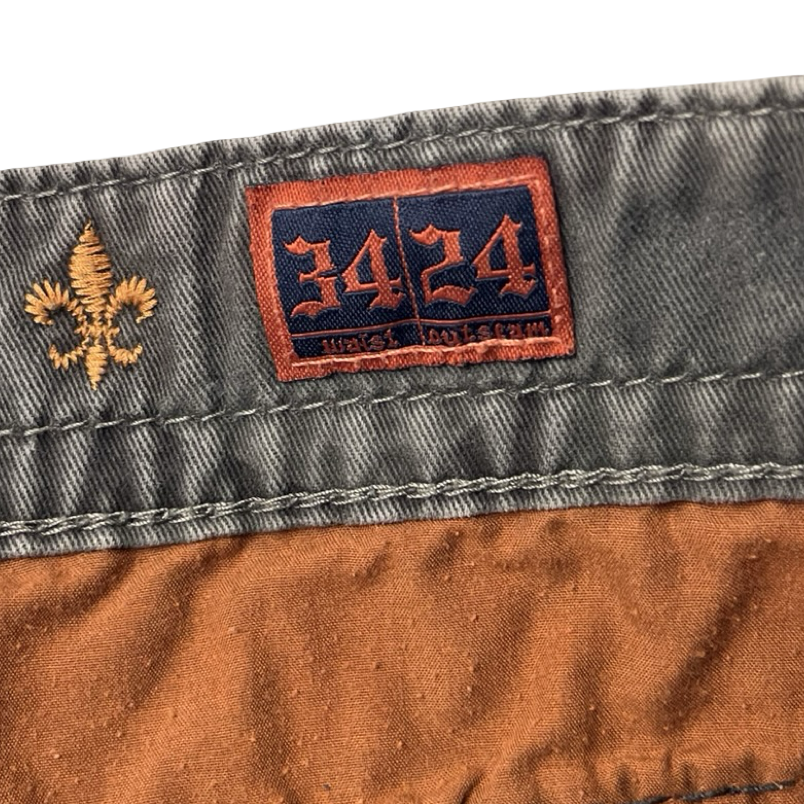 Y2K Rock Revival Embellished Shorts Militant Camo