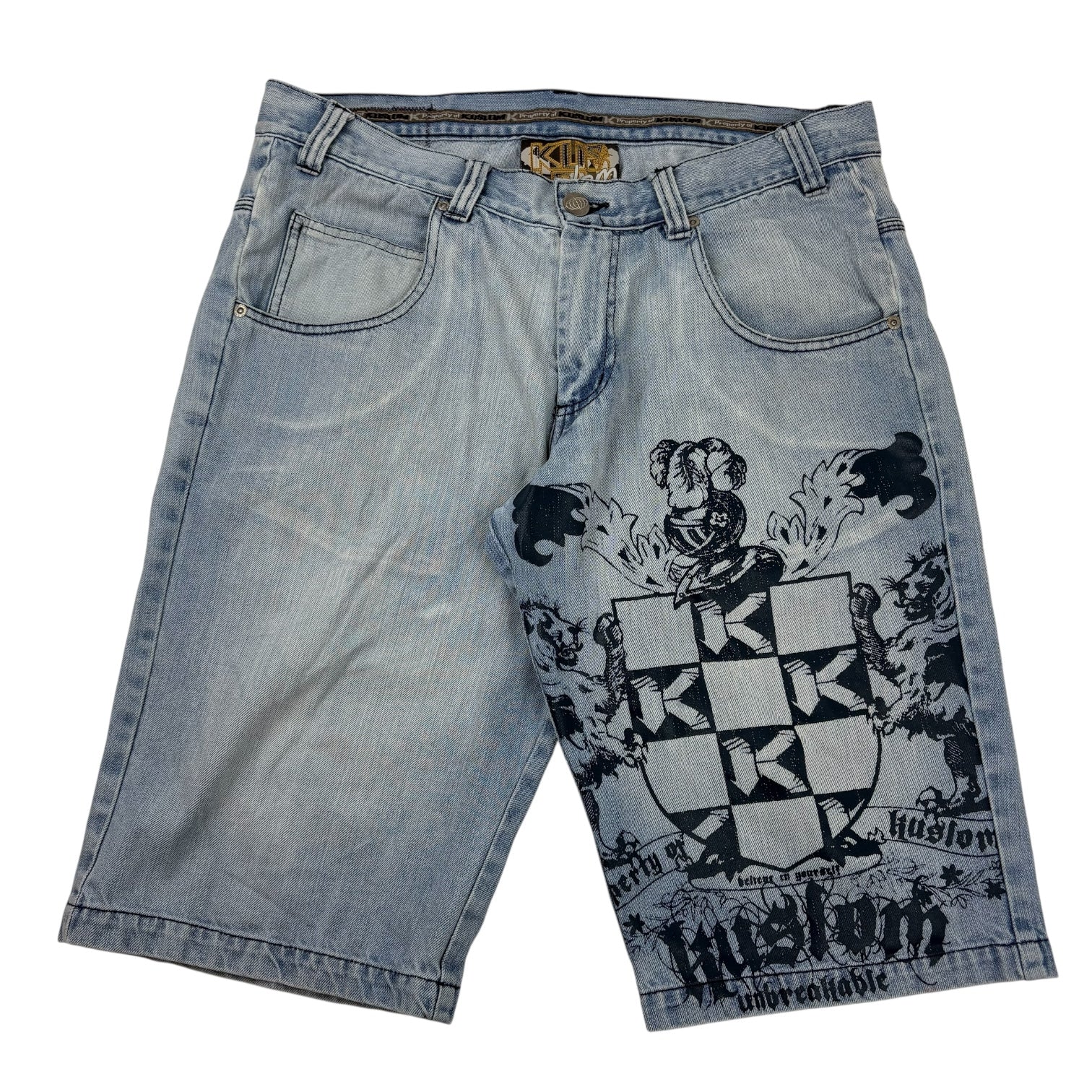Kuslom Denim Shorts