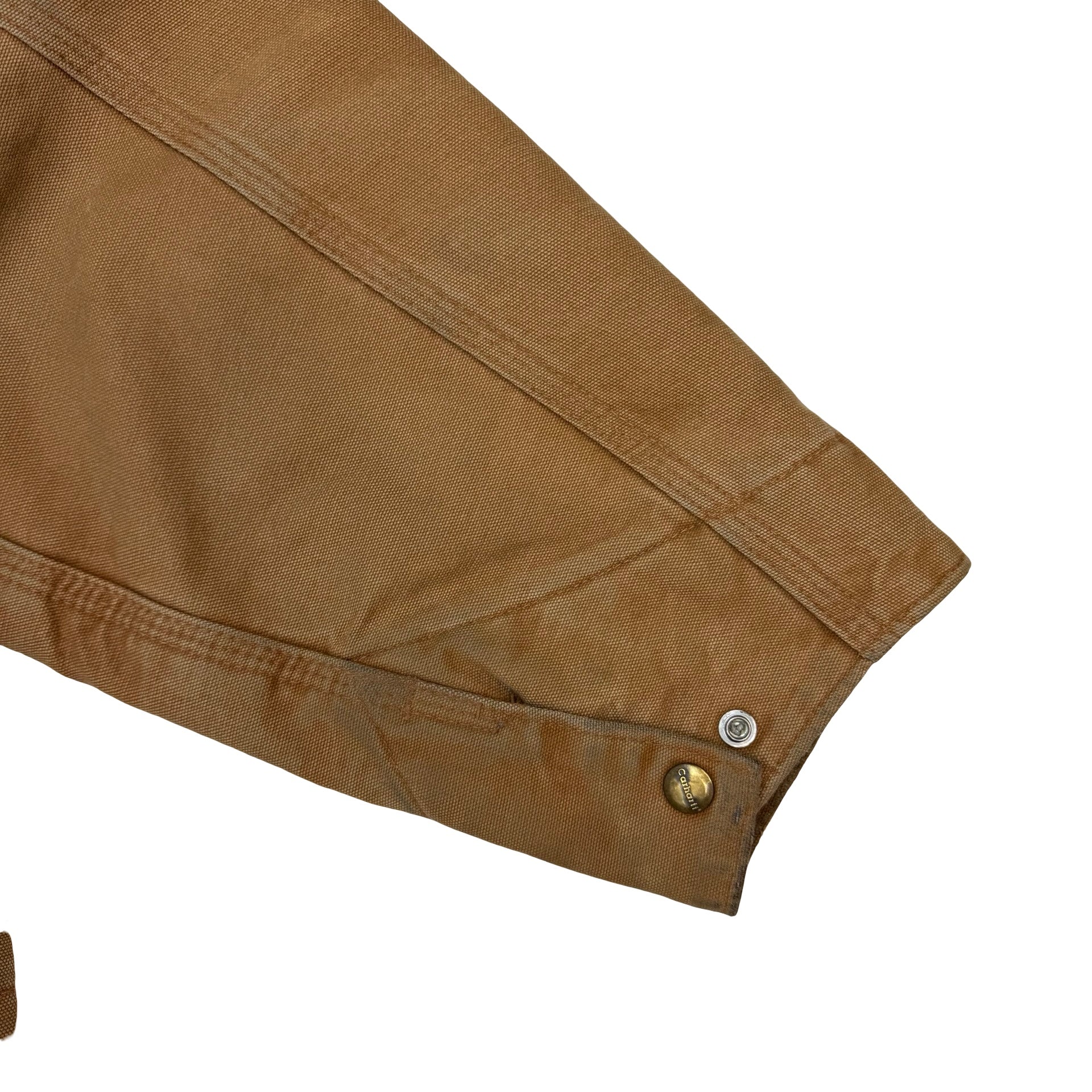 Vintage Carhartt Detroit Jacket Blanket Lined Brown