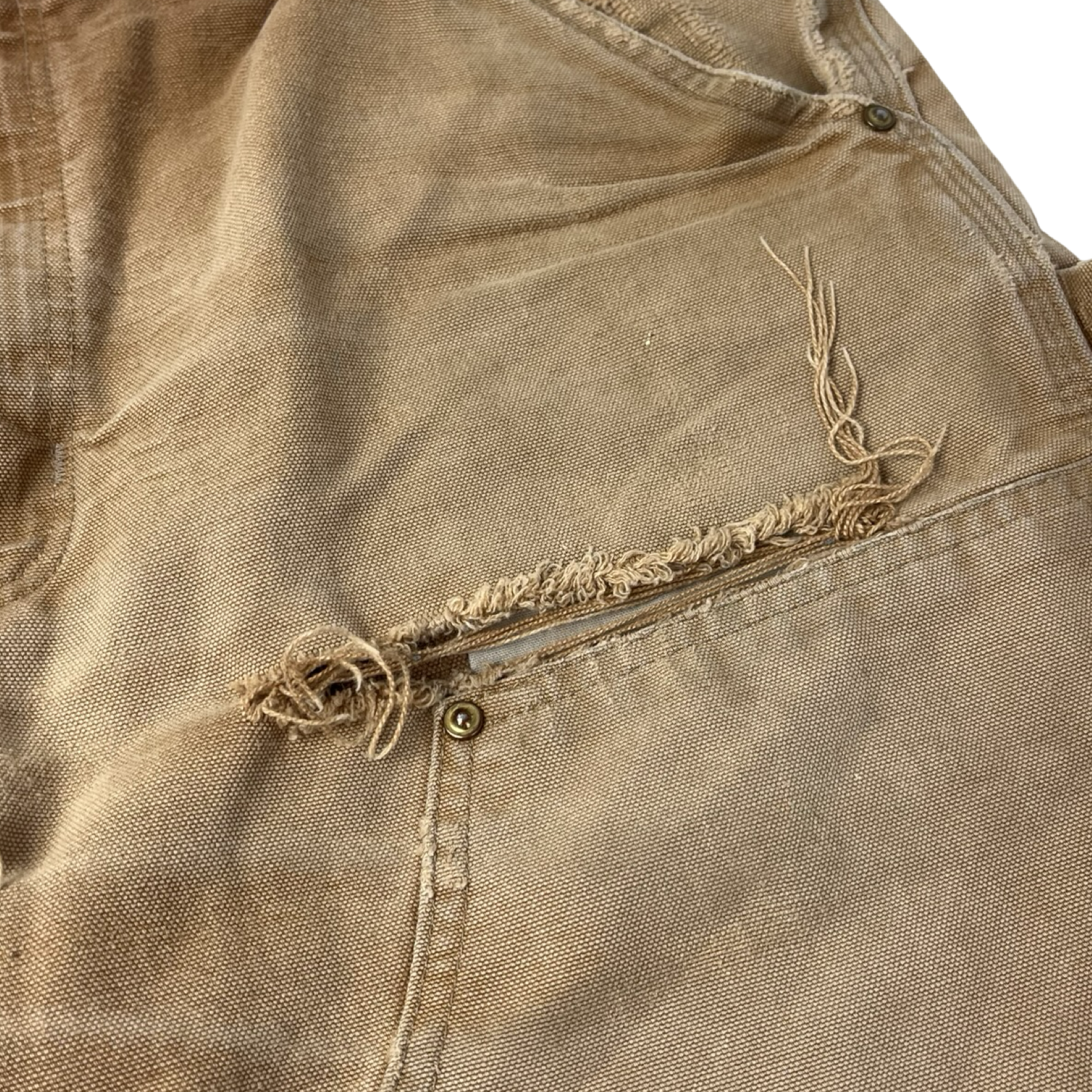 Vintage Carhartt Double Knee Carpenter Pants Beige