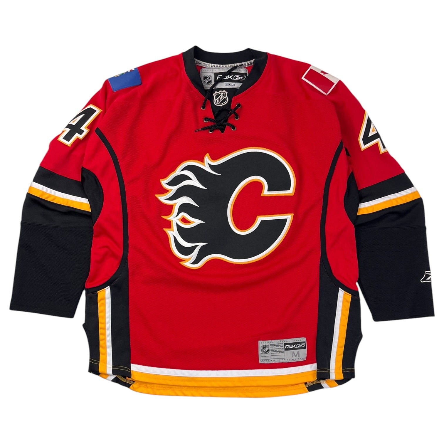 Calgary Flames Bouwmeester Reebok Home Jersey