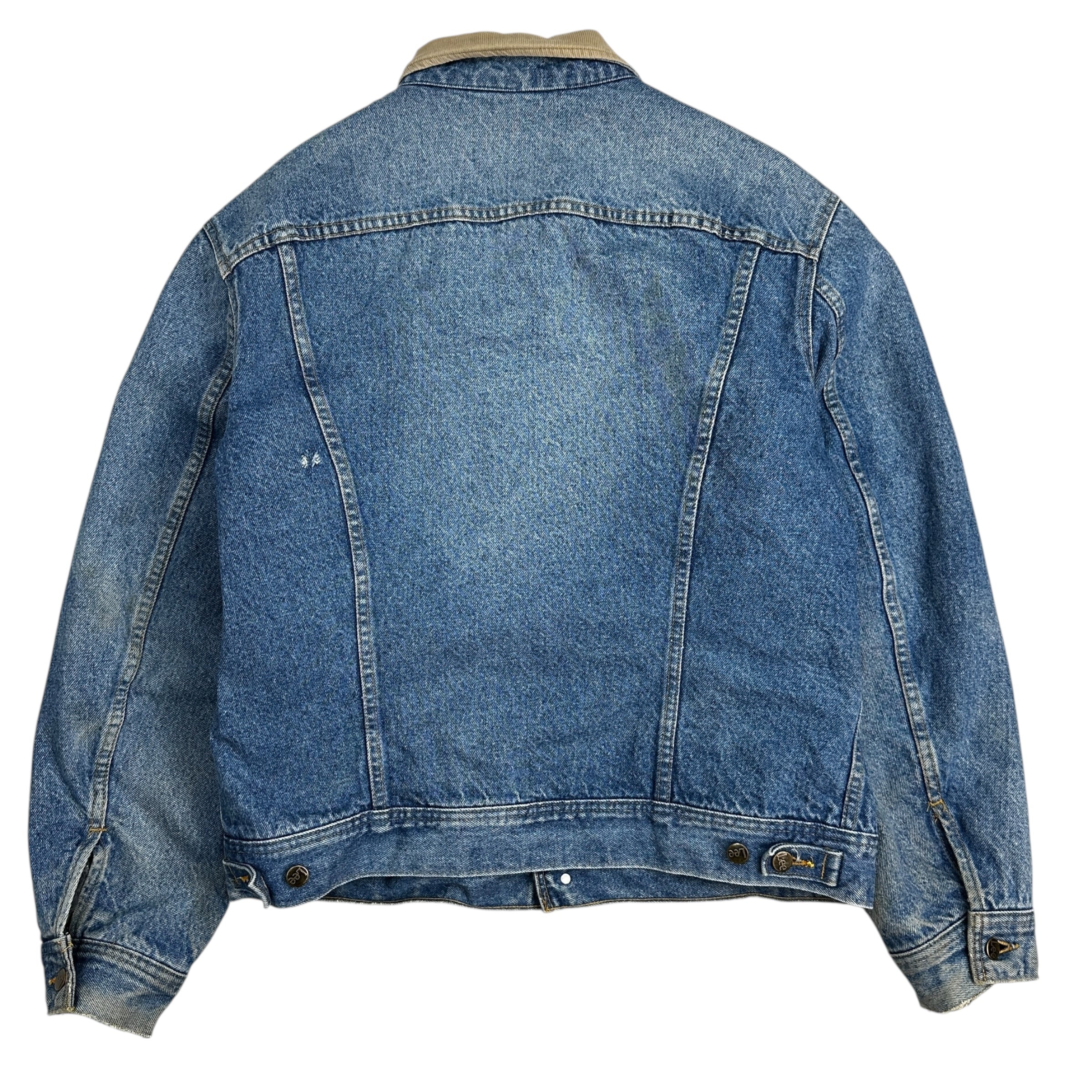 Vintage Lee Storm Rider Denim Jacket Dark Wash