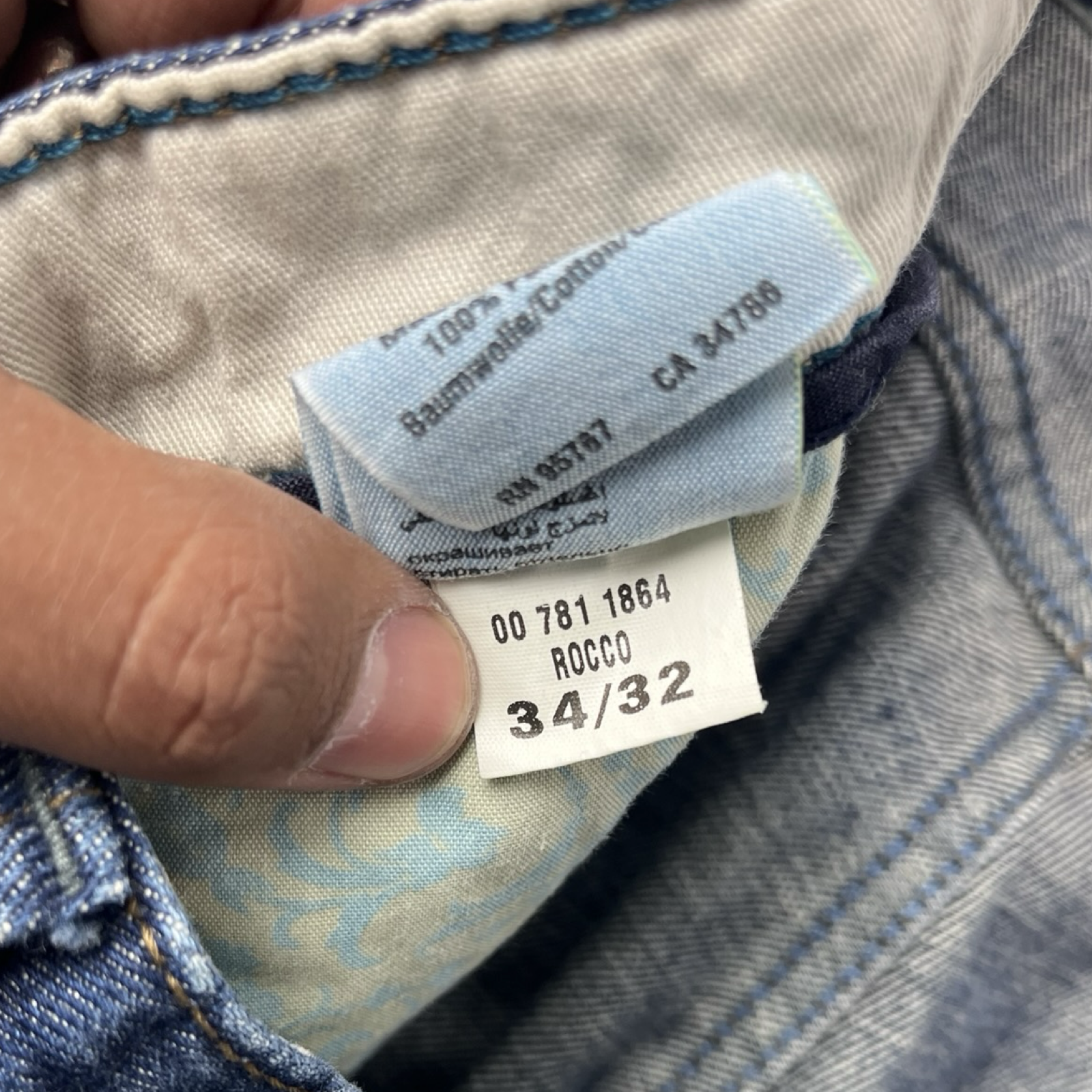 Vintage Y2K Maui Cashmere Flared Jean Pant Dark Wash