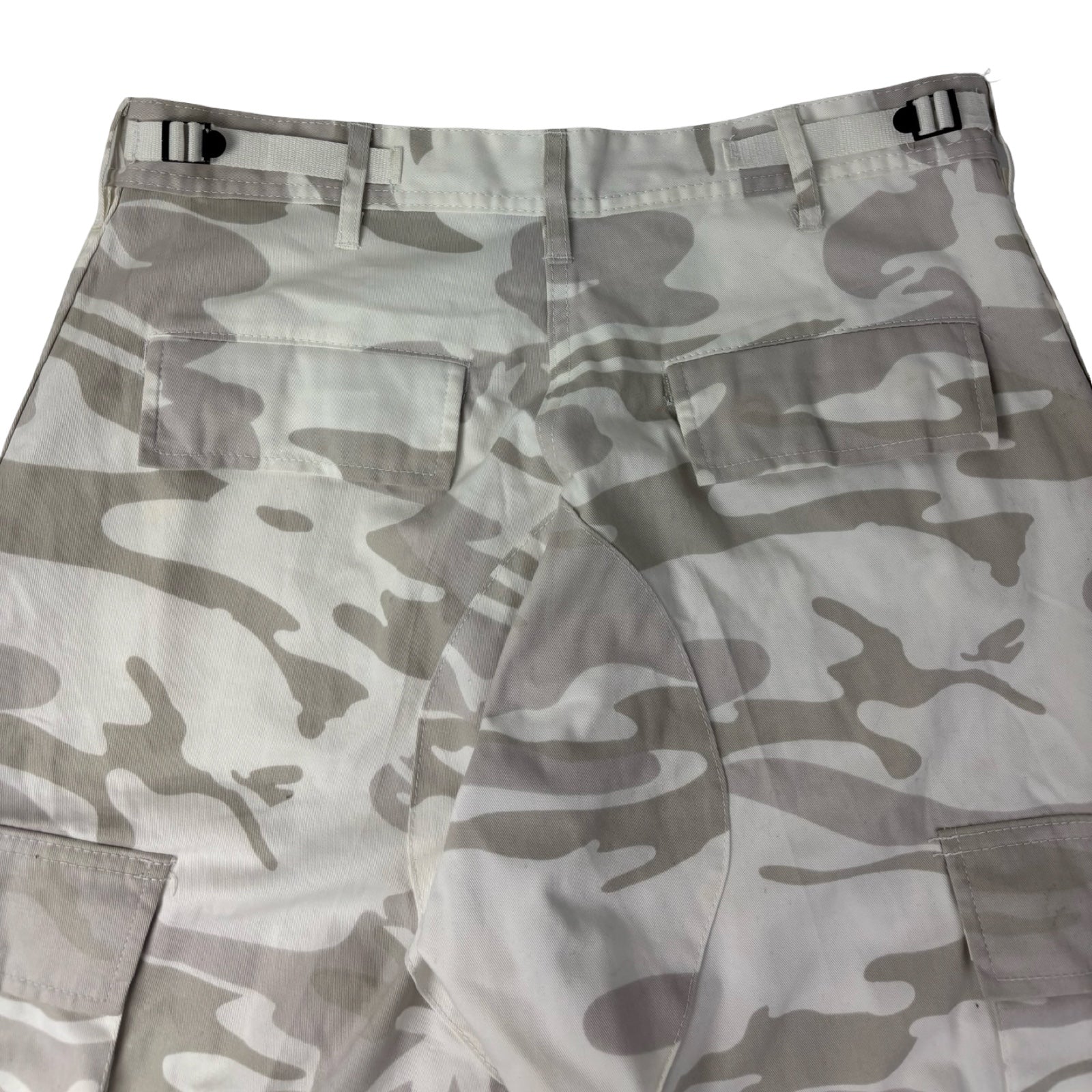 Vintage Snow Camouflage ROTHCO Adjustable Cargo Pants