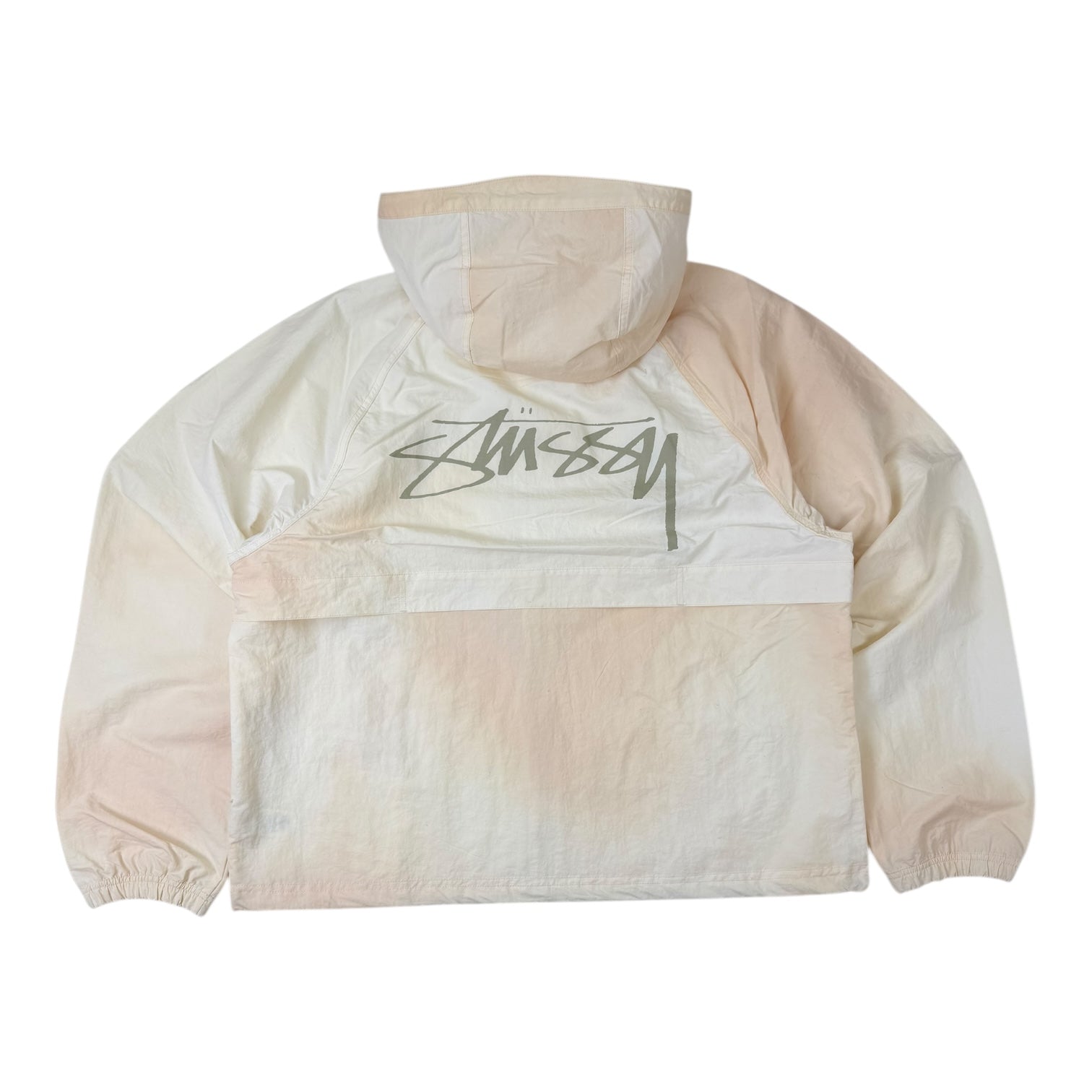 Stussy Beach Shell Wave Dye Jacket Bone