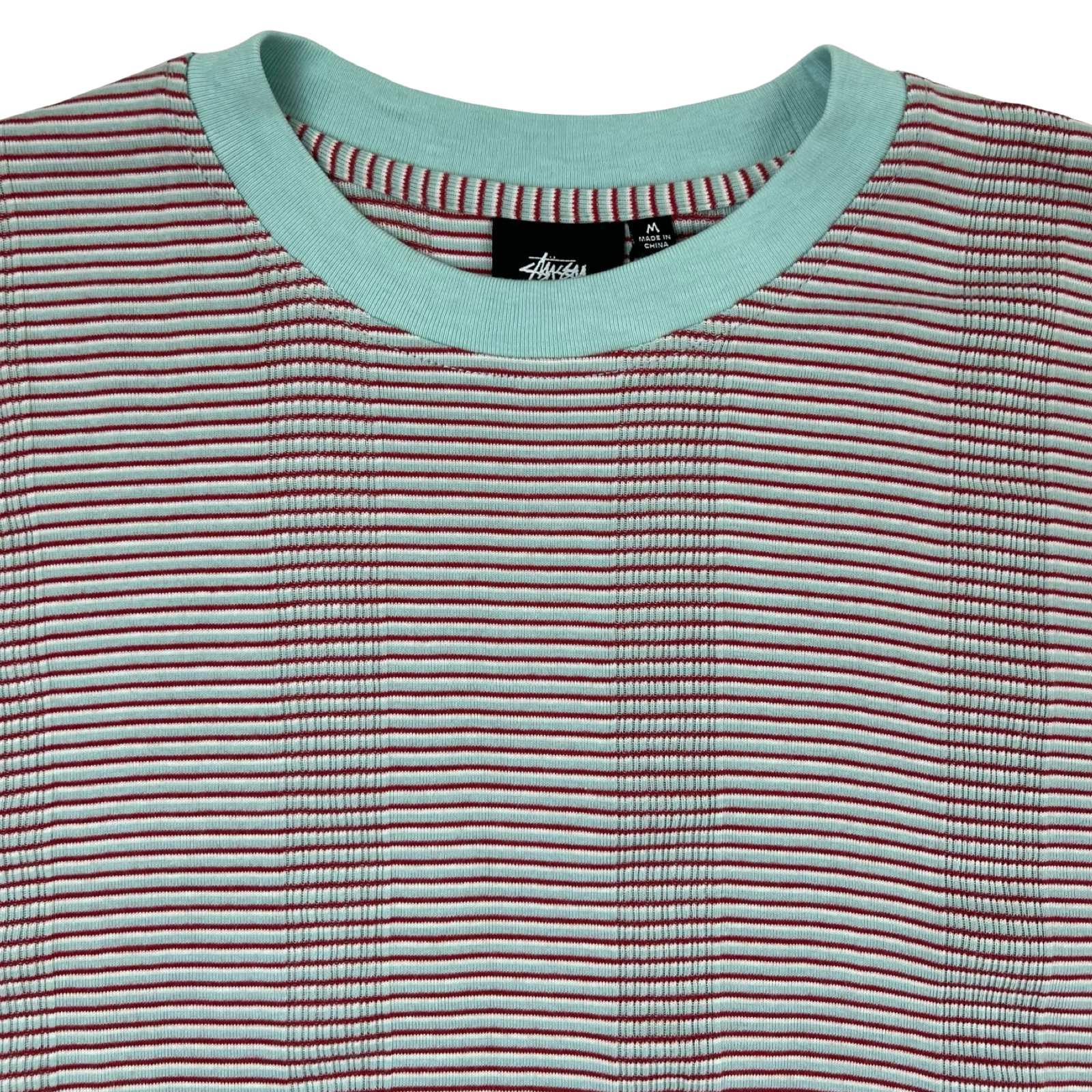 Stussy Mini Stripe Crew T-Shirt