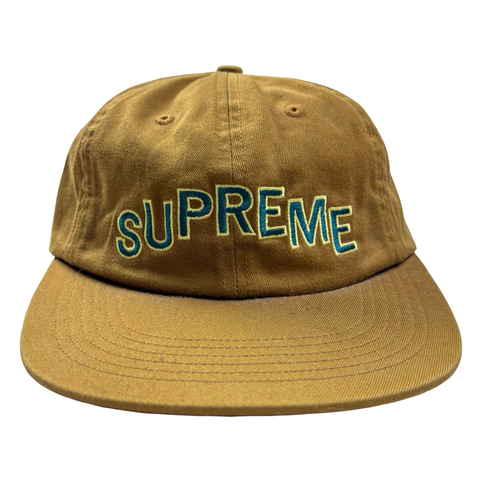 Supreme Stepped Arc 6-Panel Dark Gold