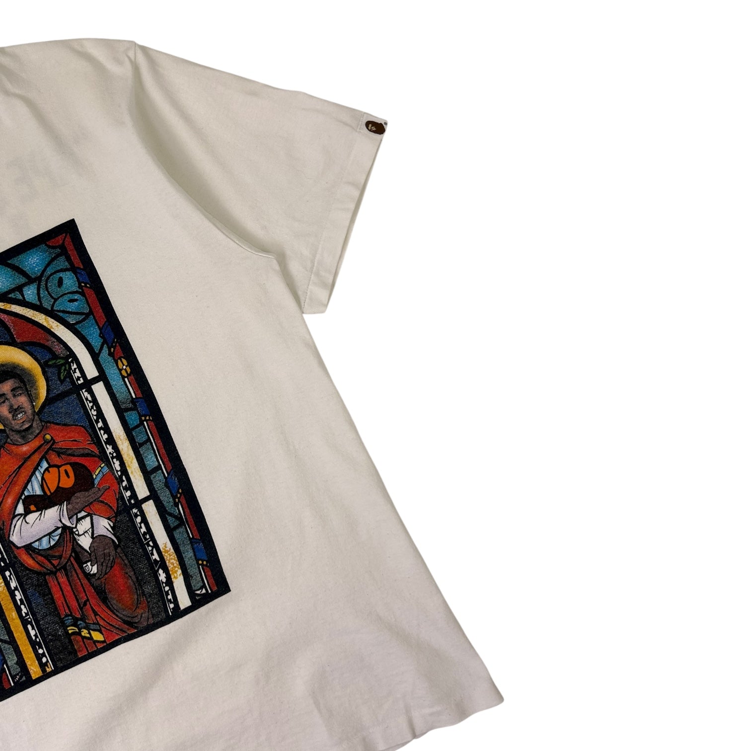 Bape X A$ap Ferg Traplord T-Shirt White