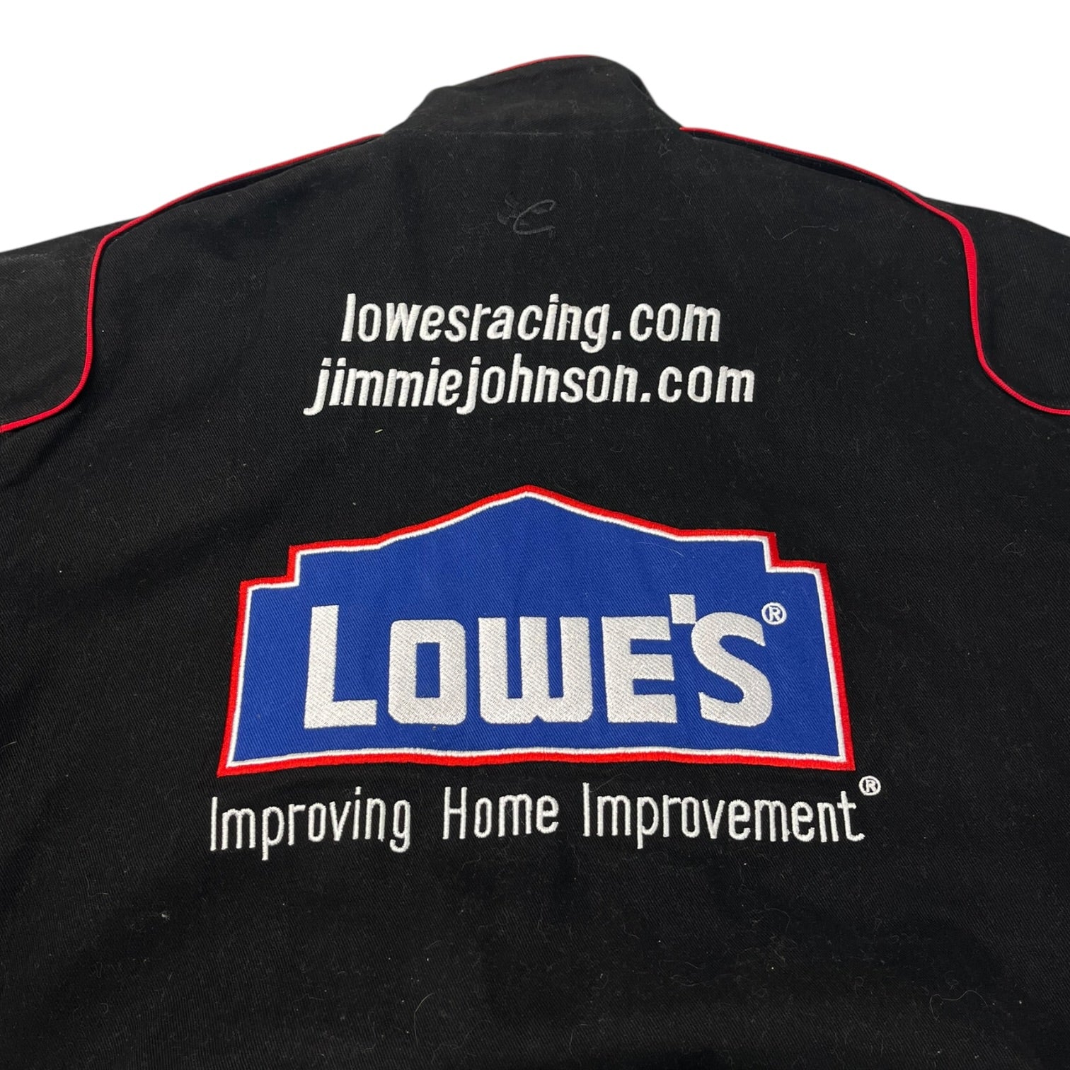Vintage Lowe’s Jimmie Johnson NASCAR Jacket