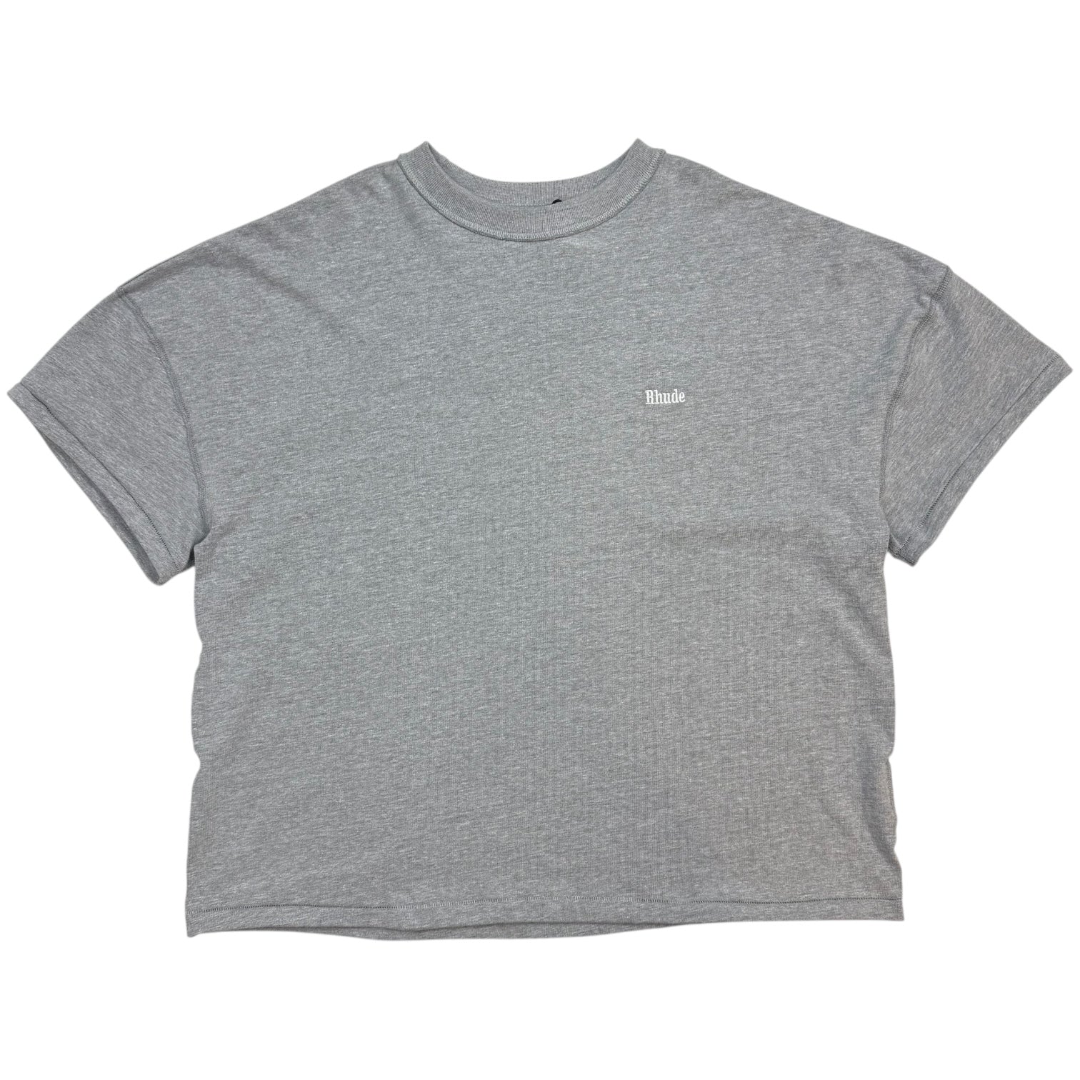 Rhude Classic Reverse Tee Heather Grey