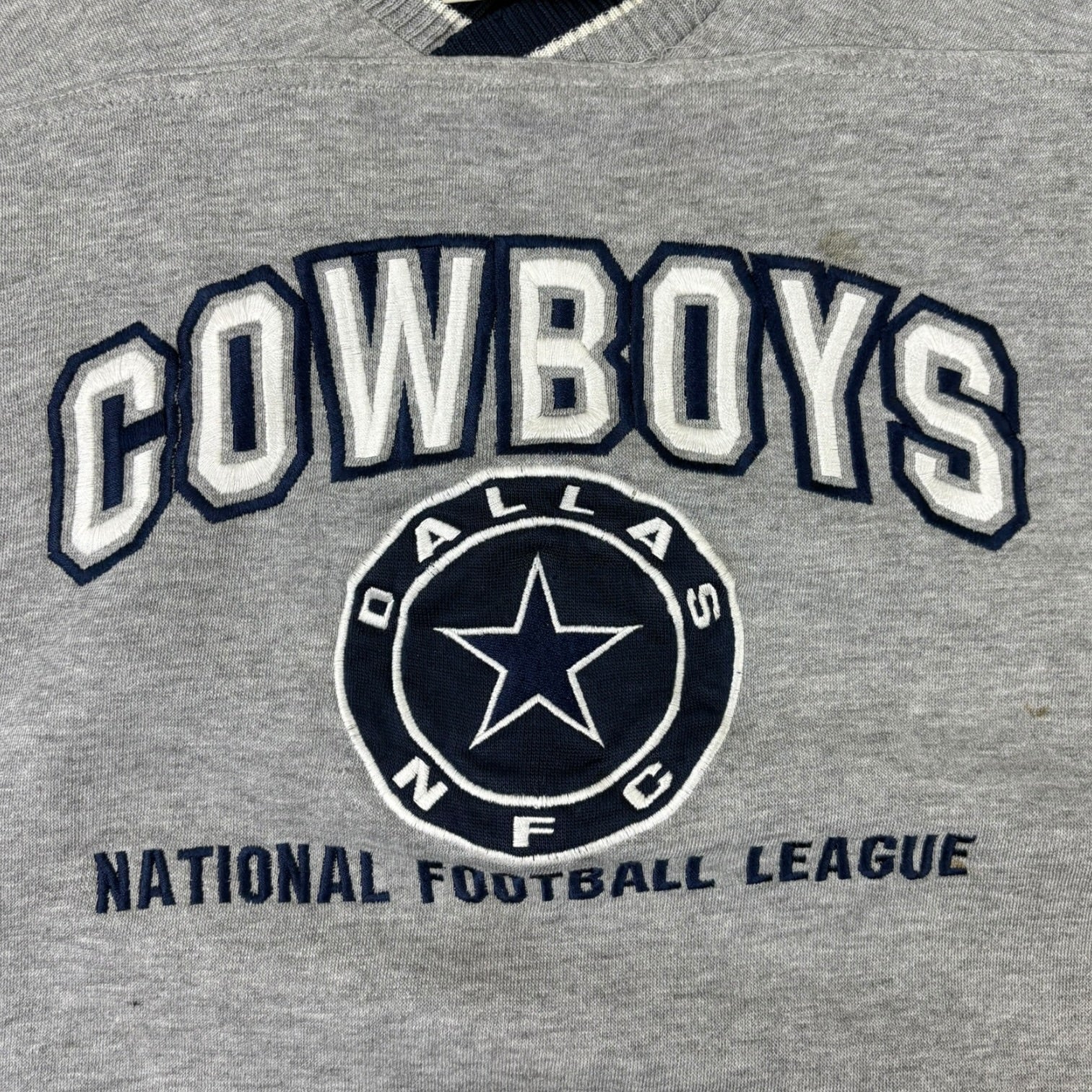 Vintage NFL Dallas Cowboys By Lee Sport Crewneck Grey