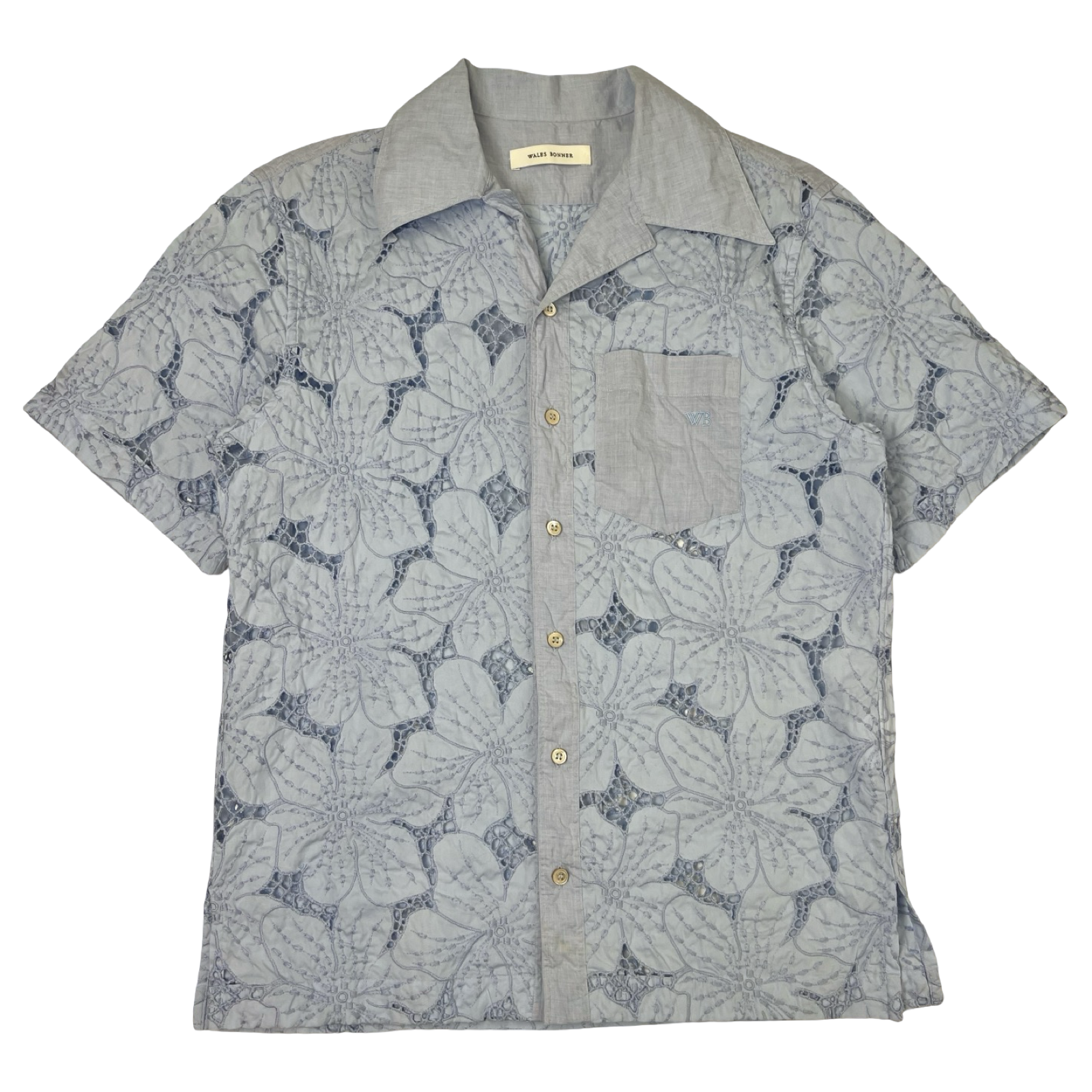 Wales Bonner Highlife Floral Bowling Shirt