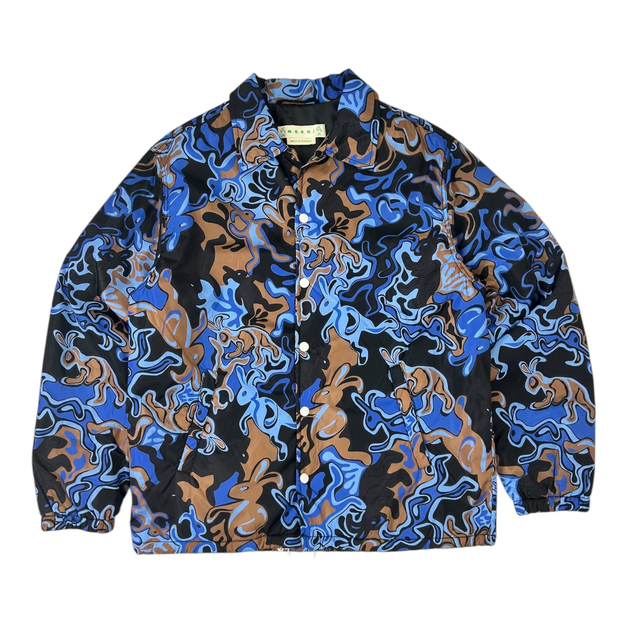 Marni Dance Bunny Nylon Coach Jacket