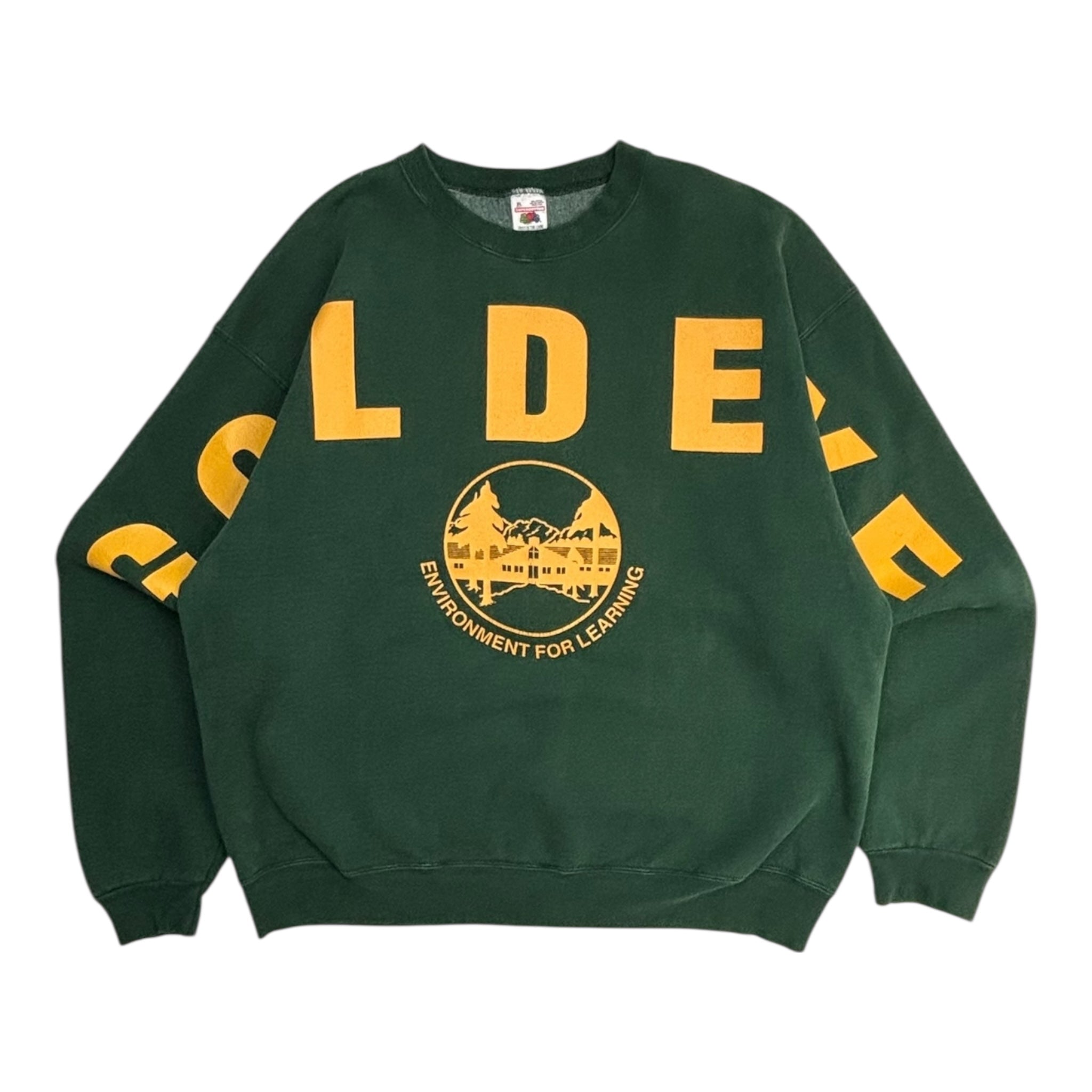 Vintage Goldeye Youth Group Crewneck Green