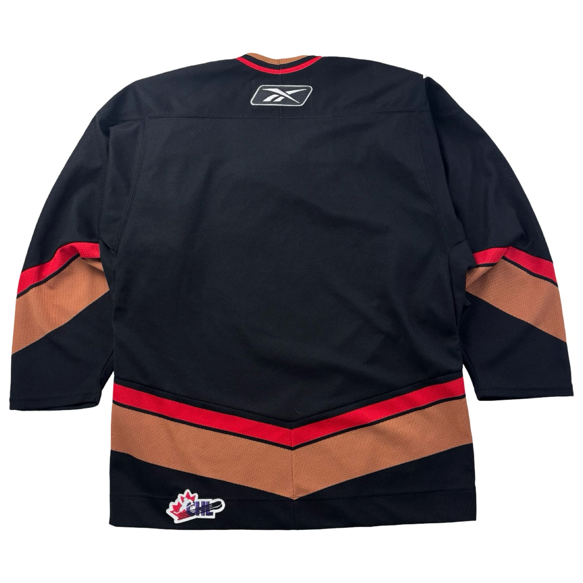 Vintagw CCM Calgary Hitmen WHL Home Jersey Black/Gold